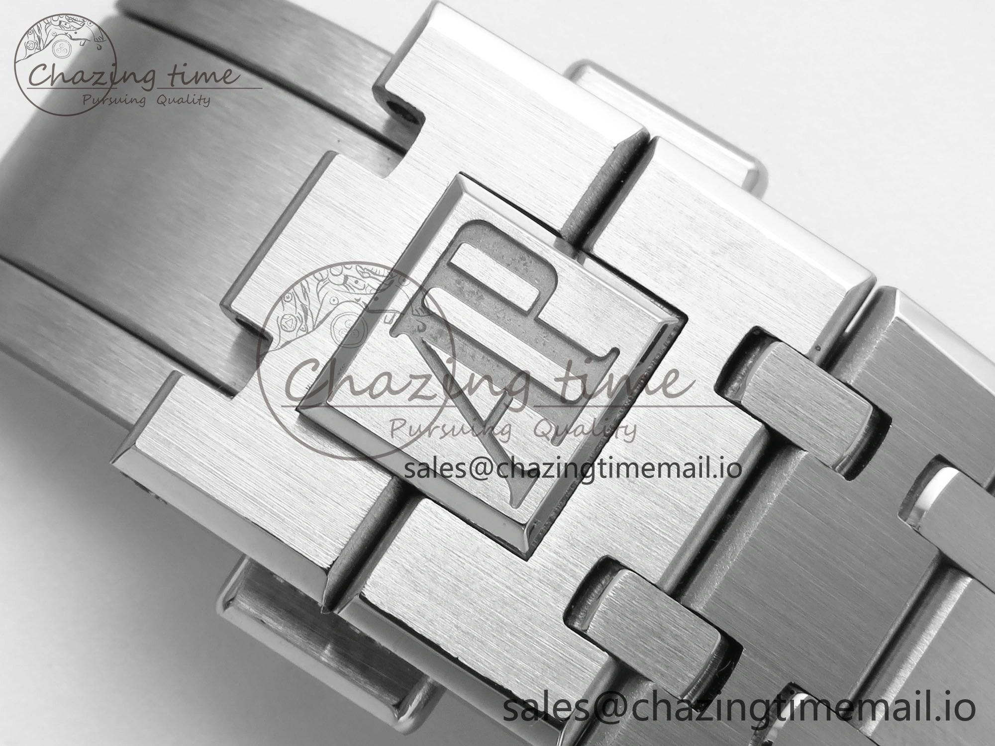 SoftTouch Royal Oak Chrono 26240 SS APSF 1:1 Best Edition Black Dial on SS Bracelet SA4401 Super Clone 4261