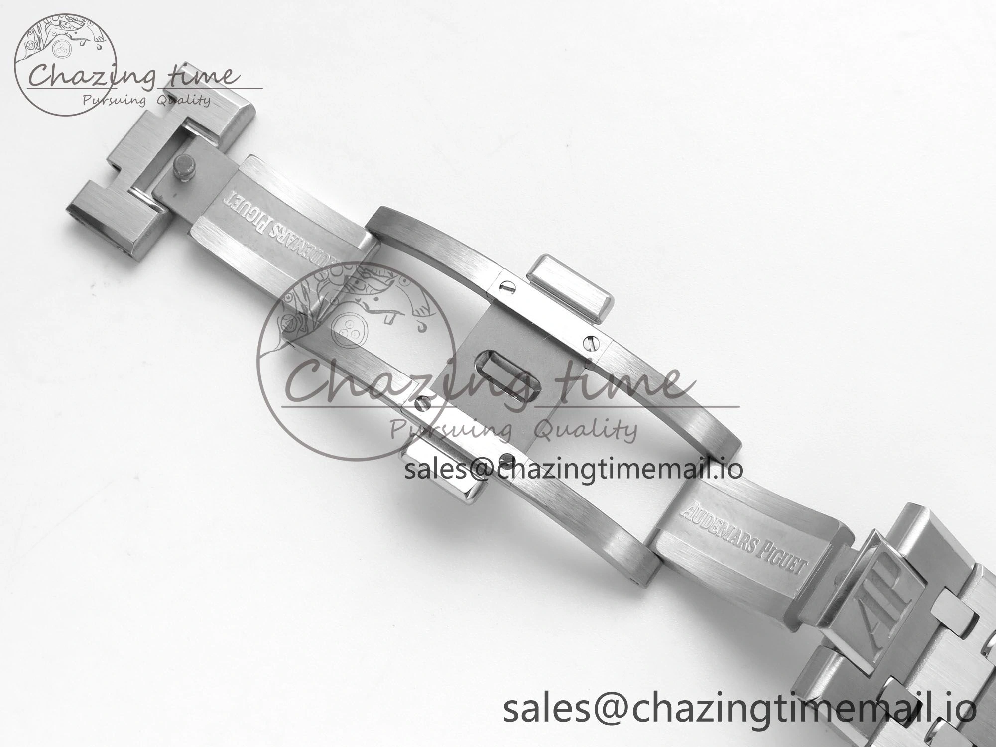 SoftTouch Royal Oak Chrono 26240 SS APSF 1:1 Best Edition Black Dial on SS Bracelet SA4401 Super Clone 4261