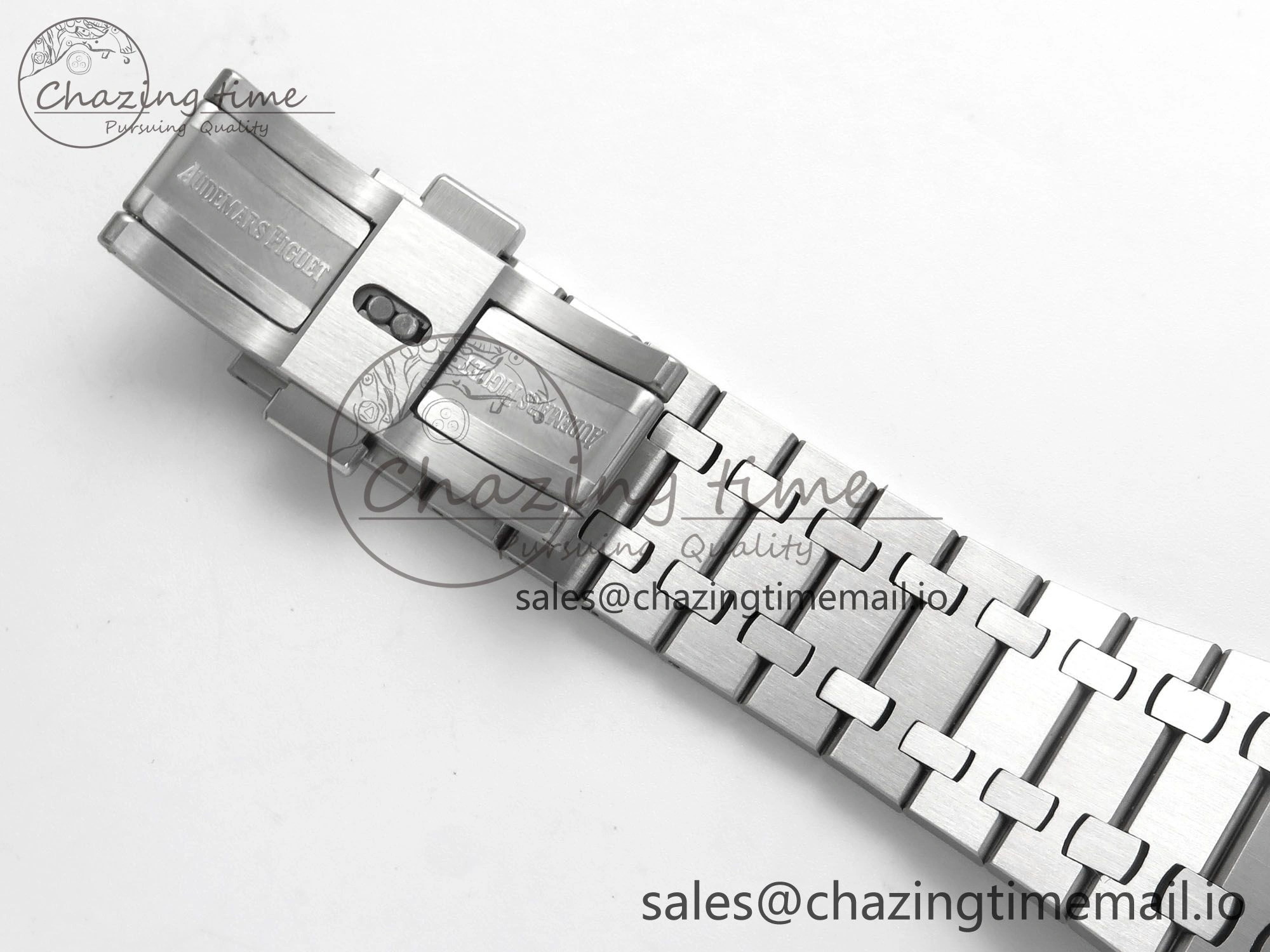 Royal Oak Chrono 26240 SS APSF 1:1 Best Edition Blue Dial on SS Bracelet SA4401 Super Clone Tailored 4262
