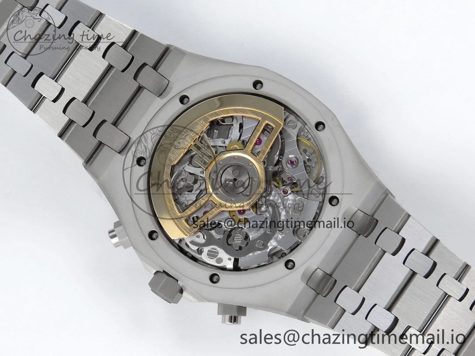 Chic Royal Oak Chrono 26240 SS APSF 1:1 Best Edition Green Dial on SS Bracelet SA4401 Super Clone 4294