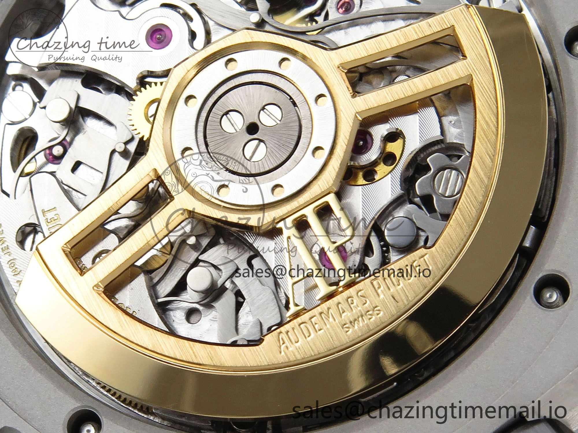Chic Royal Oak Chrono 26240 SS APSF 1:1 Best Edition Green Dial on SS Bracelet SA4401 Super Clone 4294
