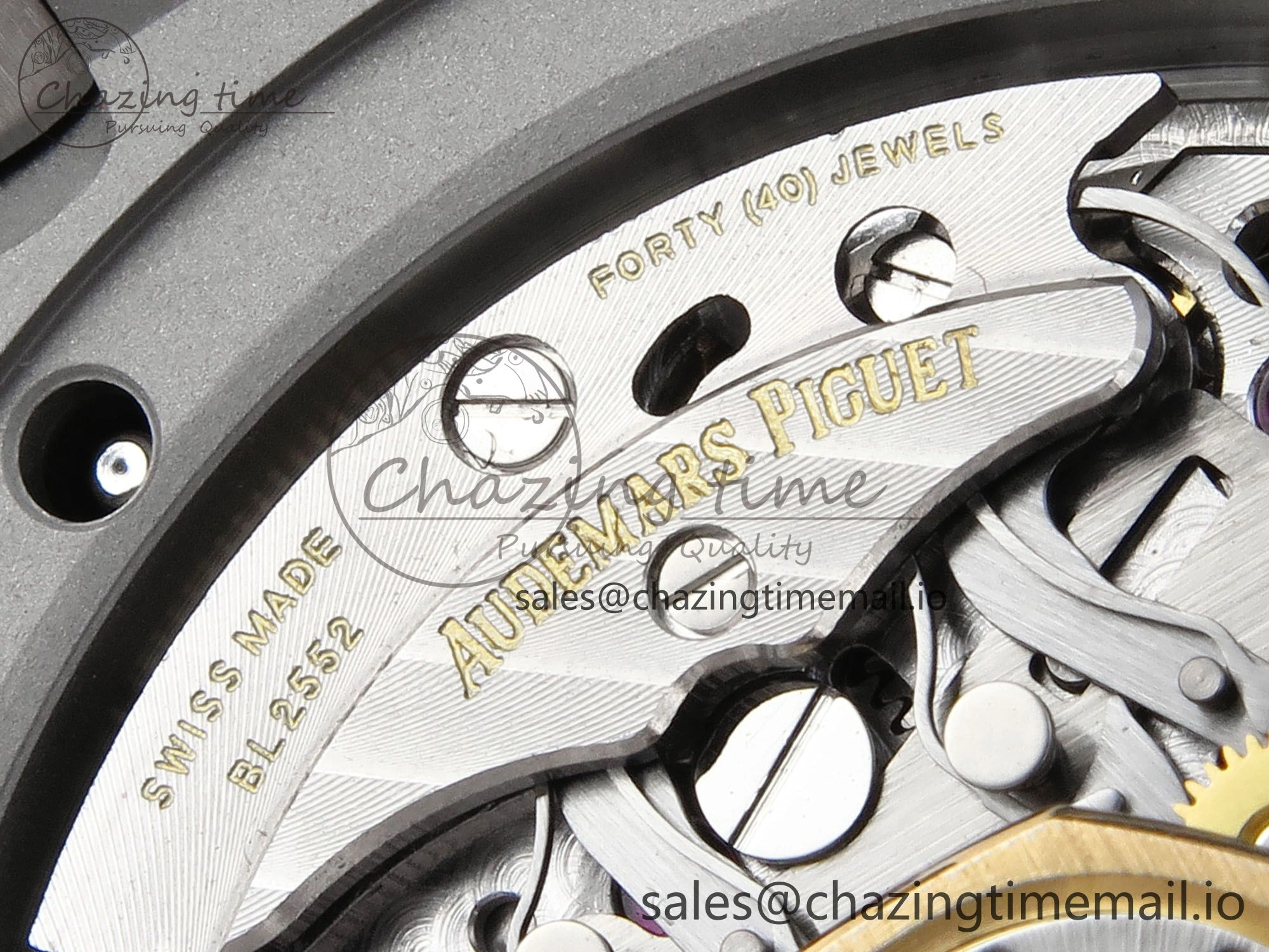 Chic Royal Oak Chrono 26240 SS APSF 1:1 Best Edition Green Dial on SS Bracelet SA4401 Super Clone 4294