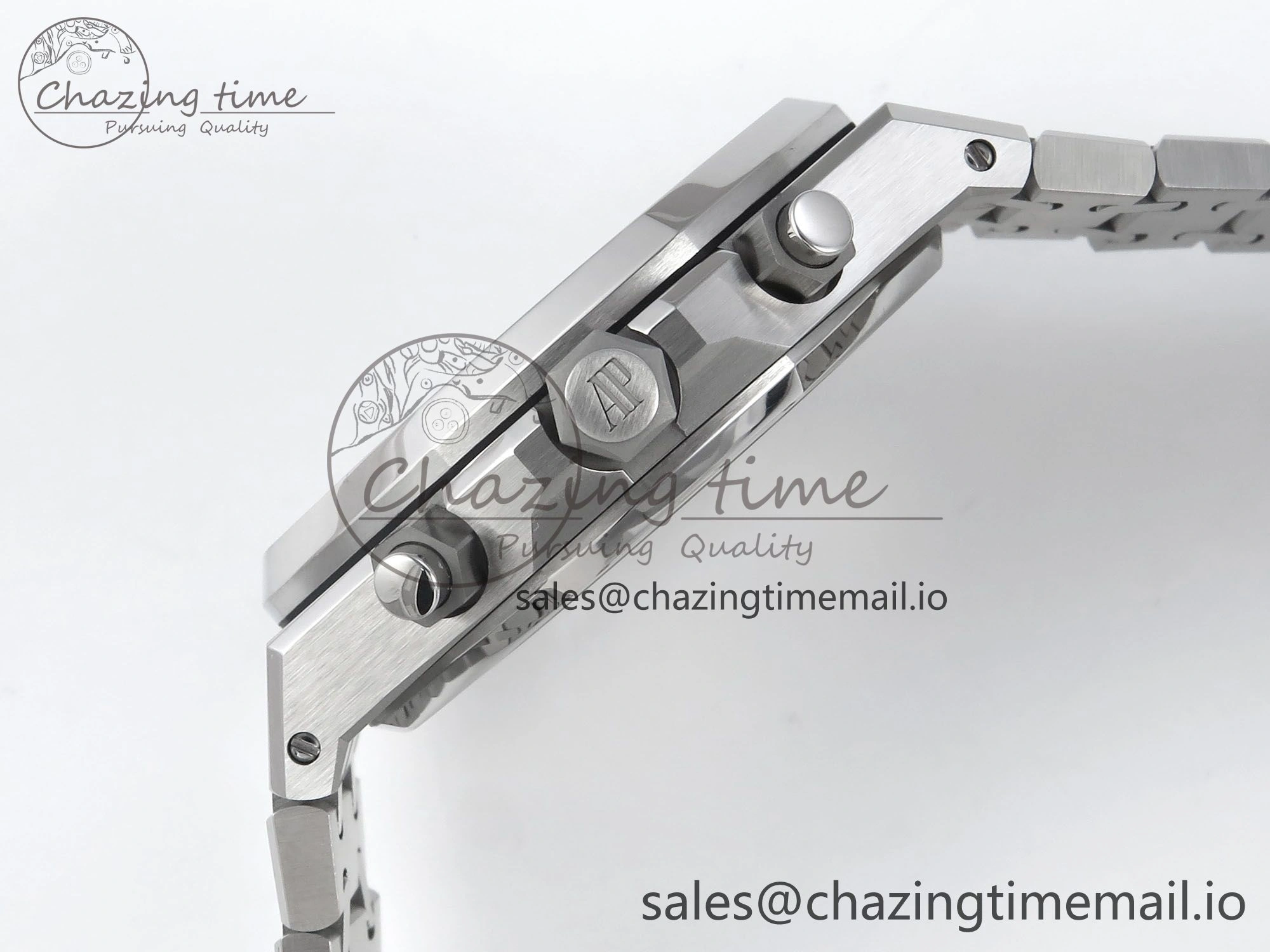 AllSeason Royal Oak Chrono 26240 SS APSF 1:1 Best Edition Purple Dial on SS Bracelet SA4401 Super Clone 4263