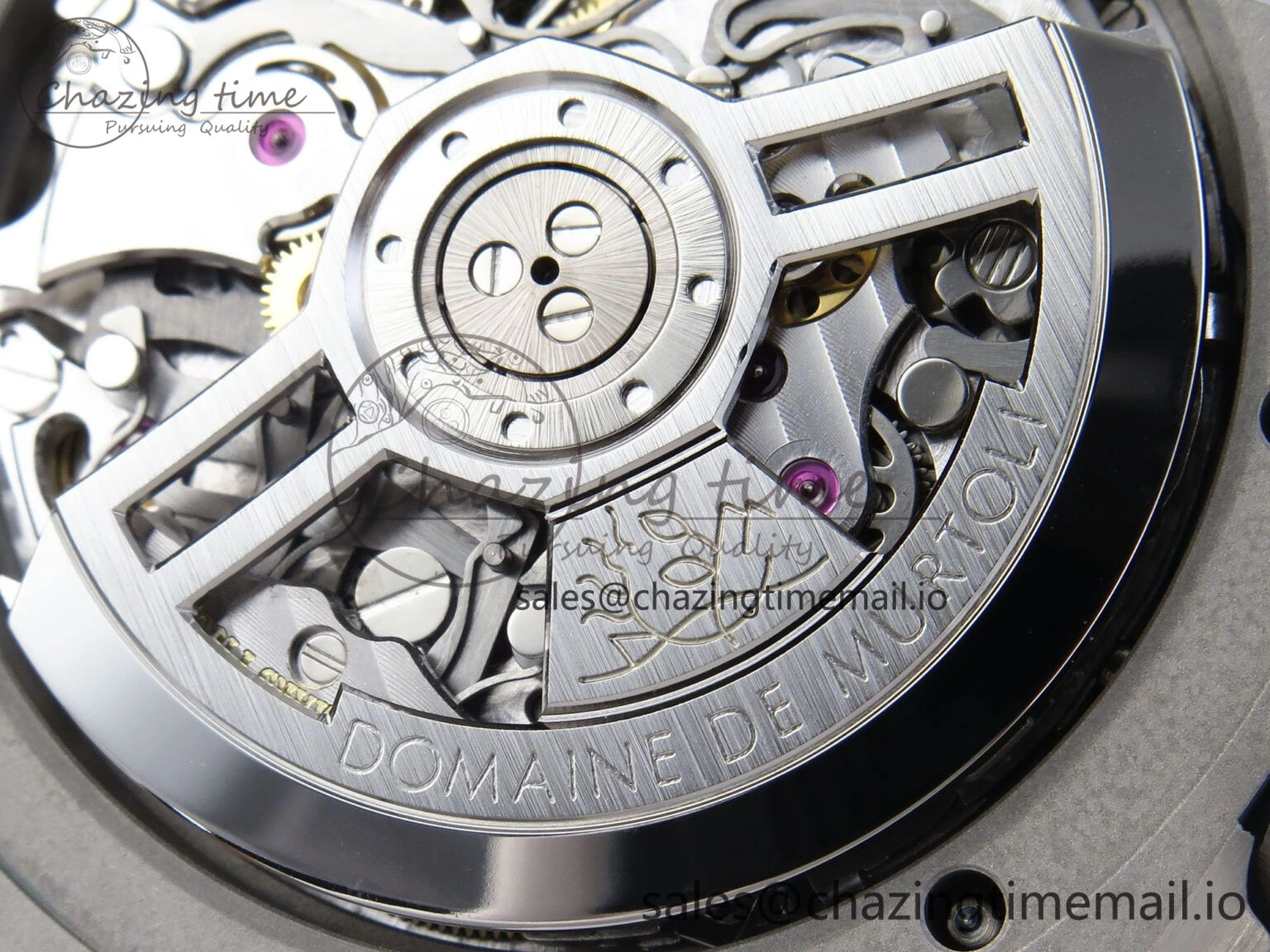 AllSeason Royal Oak Chrono 26240 SS APSF 1:1 Best Edition Purple Dial on SS Bracelet SA4401 Super Clone 4263