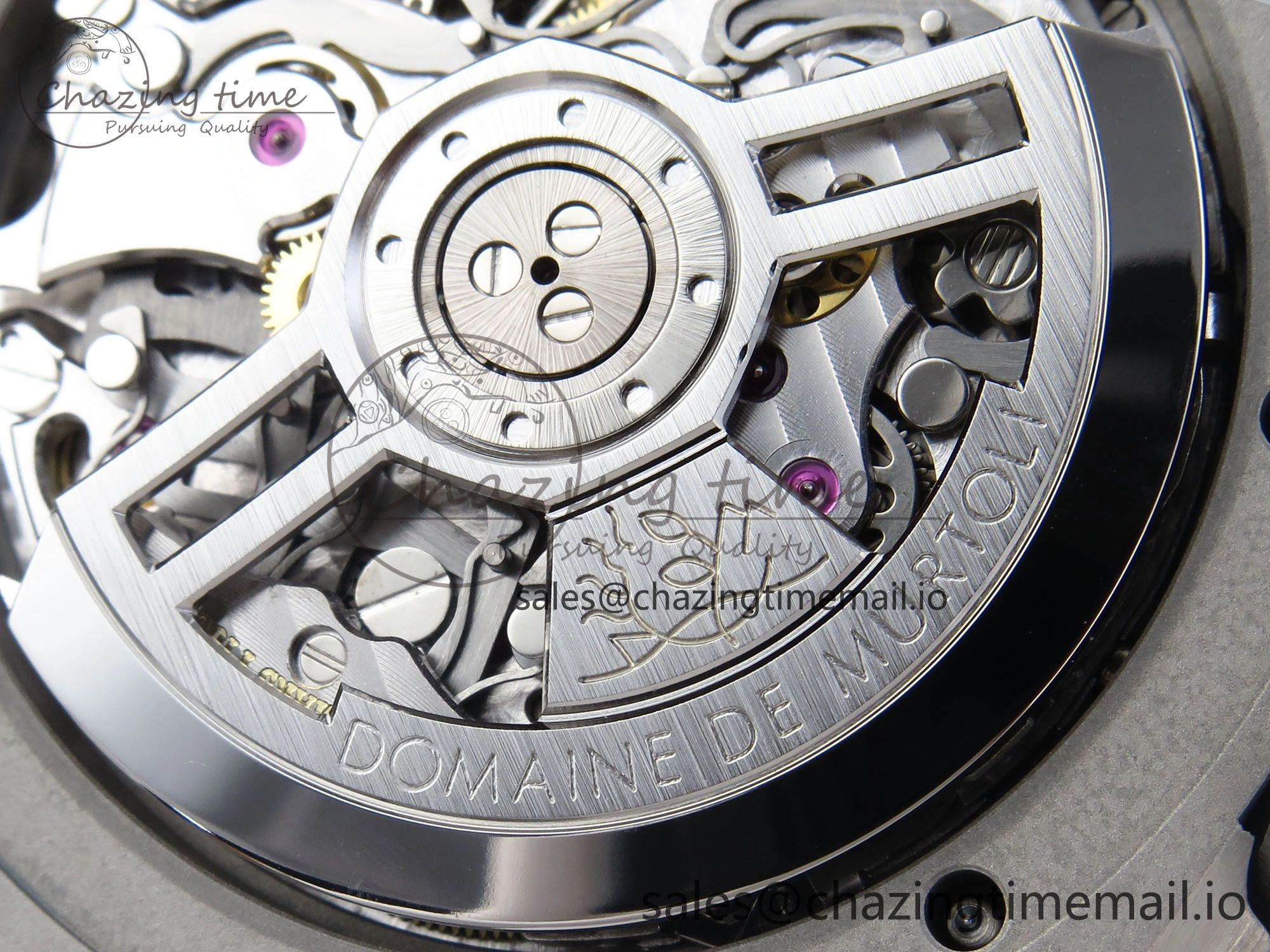 AllSeason Royal Oak Chrono 26240 SS APSF 1:1 Best Edition Purple Dial on SS Bracelet SA4401 Super Clone 4263