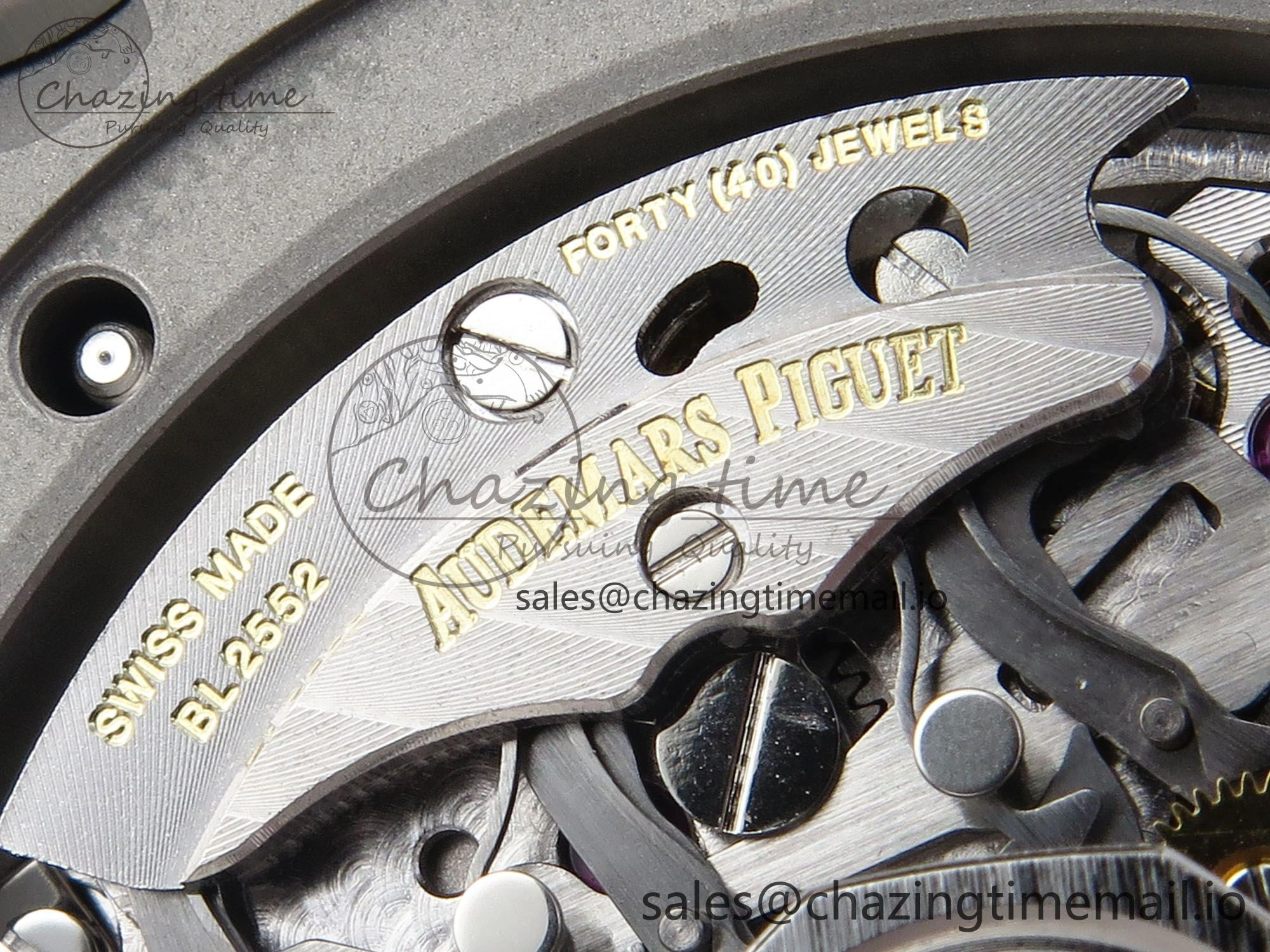 AllSeason Royal Oak Chrono 26240 SS APSF 1:1 Best Edition Purple Dial on SS Bracelet SA4401 Super Clone 4263