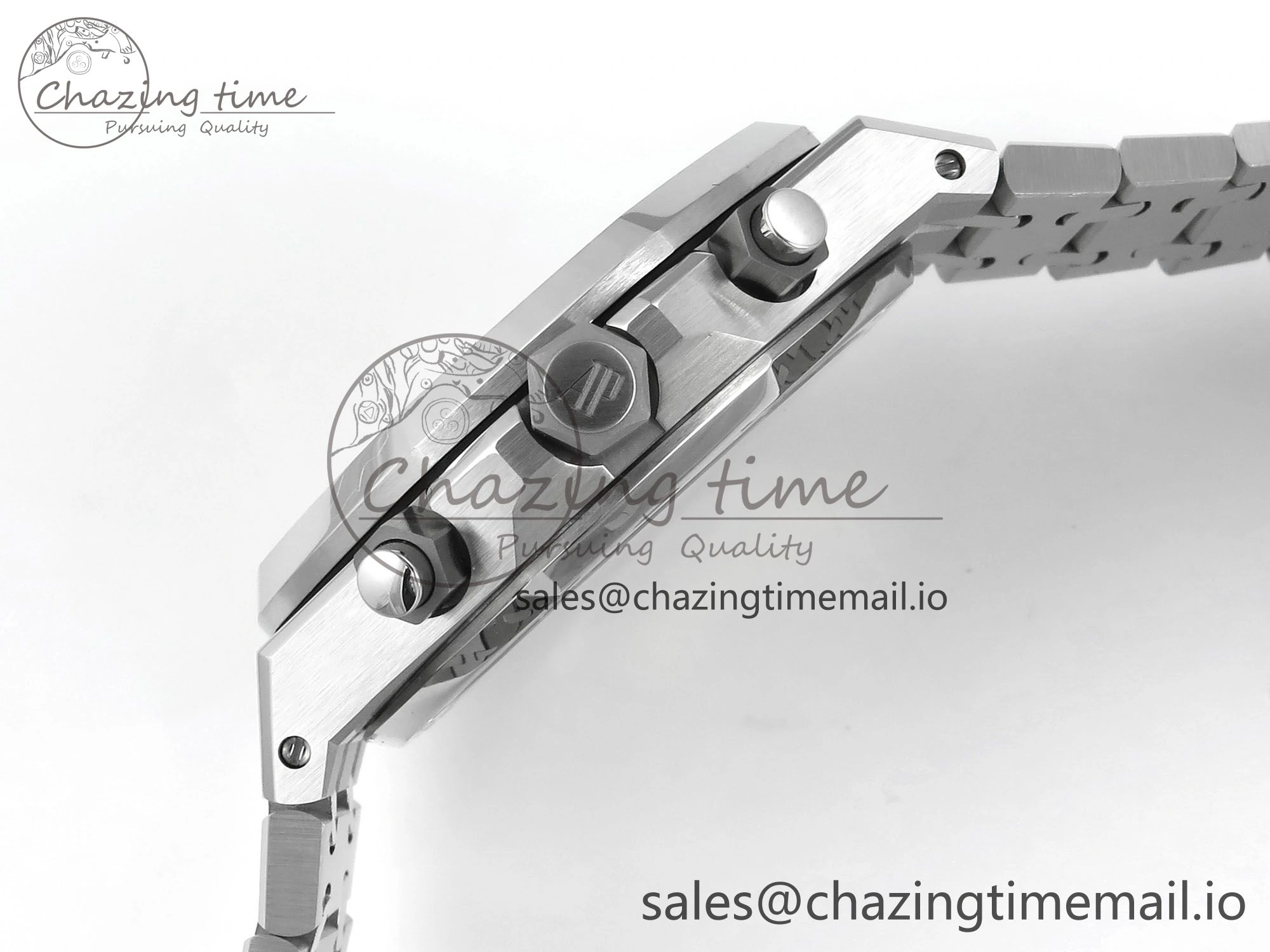 TechFriendly Royal Oak Chrono 26240 SS APSF 1:1 Best Edition Silver Dial on SS Bracelet SA4401 Super Clone 4295
