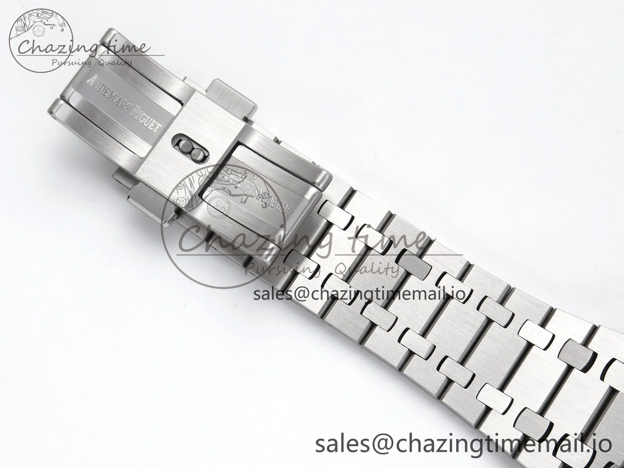 TechFriendly Royal Oak Chrono 26240 SS APSF 1:1 Best Edition Silver Dial on SS Bracelet SA4401 Super Clone 4295