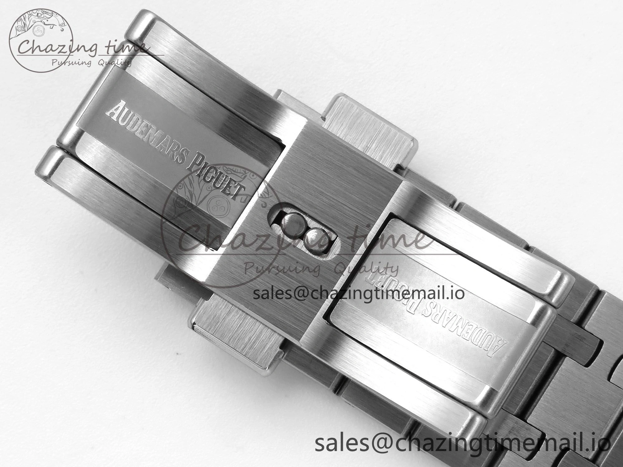 TechFriendly Royal Oak Chrono 26240 SS APSF 1:1 Best Edition Silver Dial on SS Bracelet SA4401 Super Clone 4295