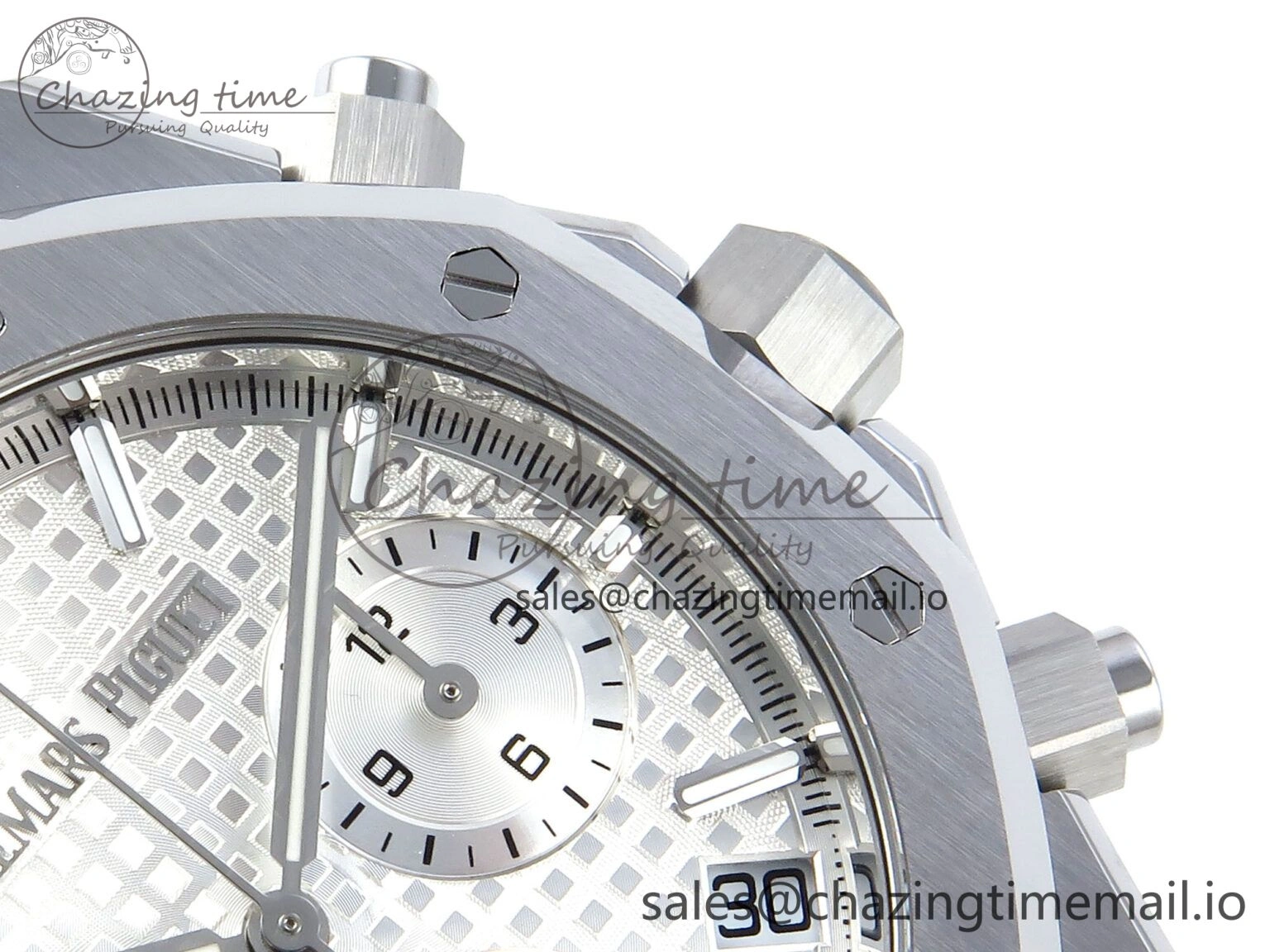 TechFriendly Royal Oak Chrono 26240 SS APSF 1:1 Best Edition Silver Dial on SS Bracelet SA4401 Super Clone 4295