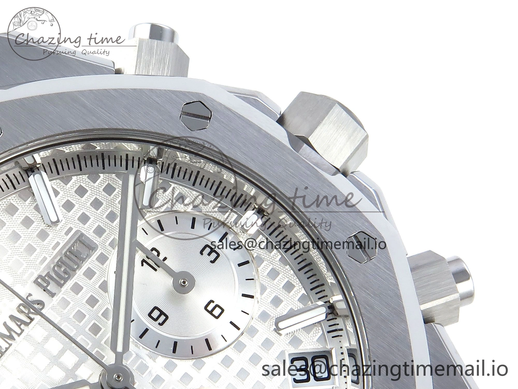 TechFriendly Royal Oak Chrono 26240 SS APSF 1:1 Best Edition Silver Dial on SS Bracelet SA4401 Super Clone 4295