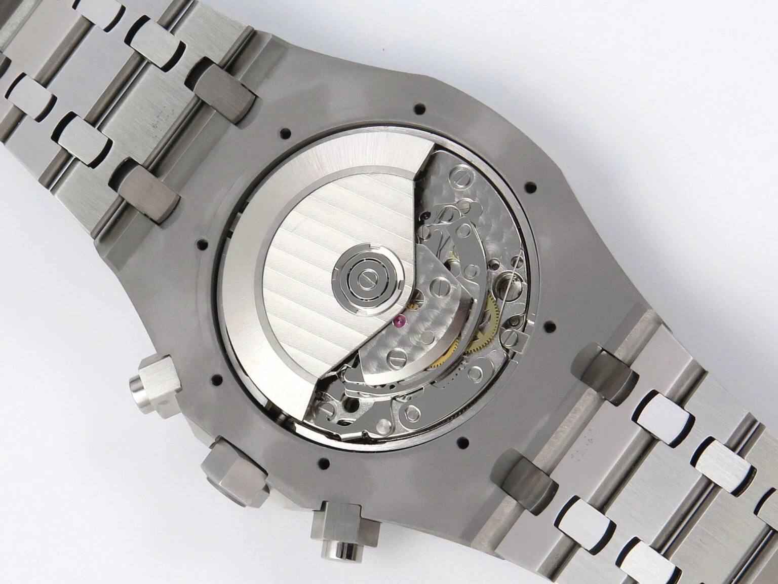 Stylish Royal Oak Chrono 26240 SS IPF Best Edition Purple Dial on SS Bracelet A 4406