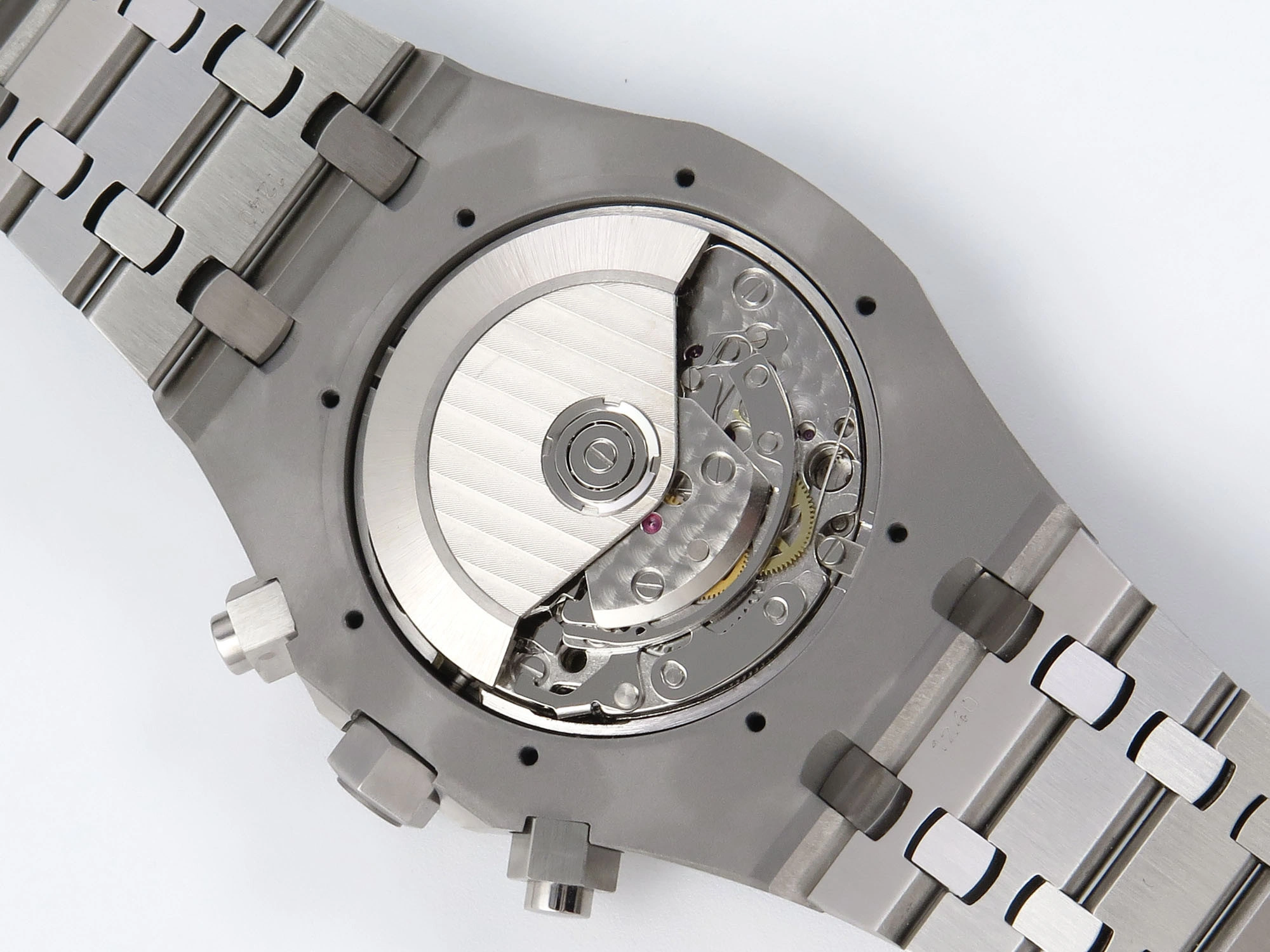 Stylish Royal Oak Chrono 26240 SS IPF Best Edition Purple Dial on SS Bracelet A 4406