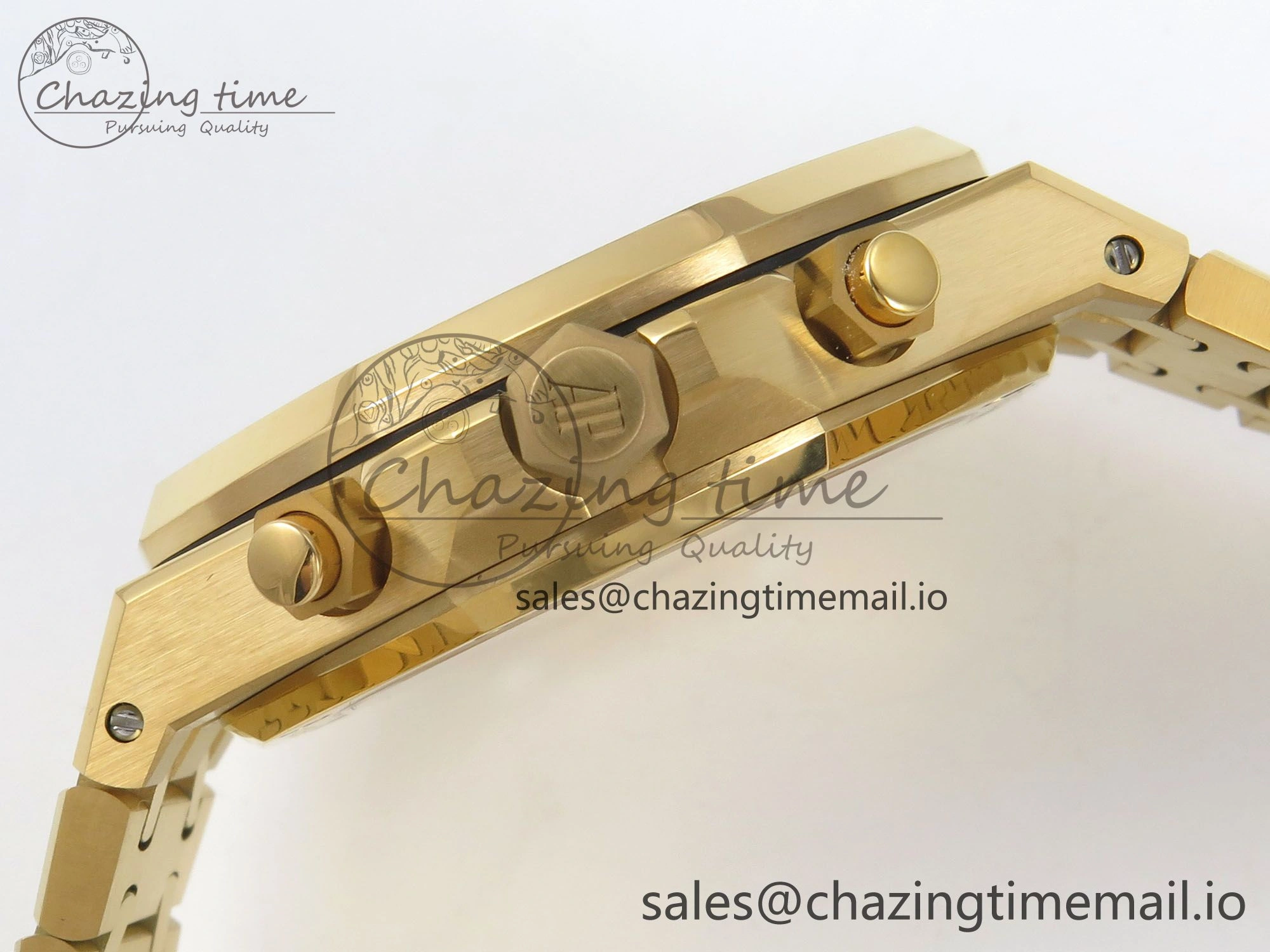 Royal Oak Chrono 26240 YG APSF 1:1 Best Edition YG Dial on YG Bracelet SA Snug 4243