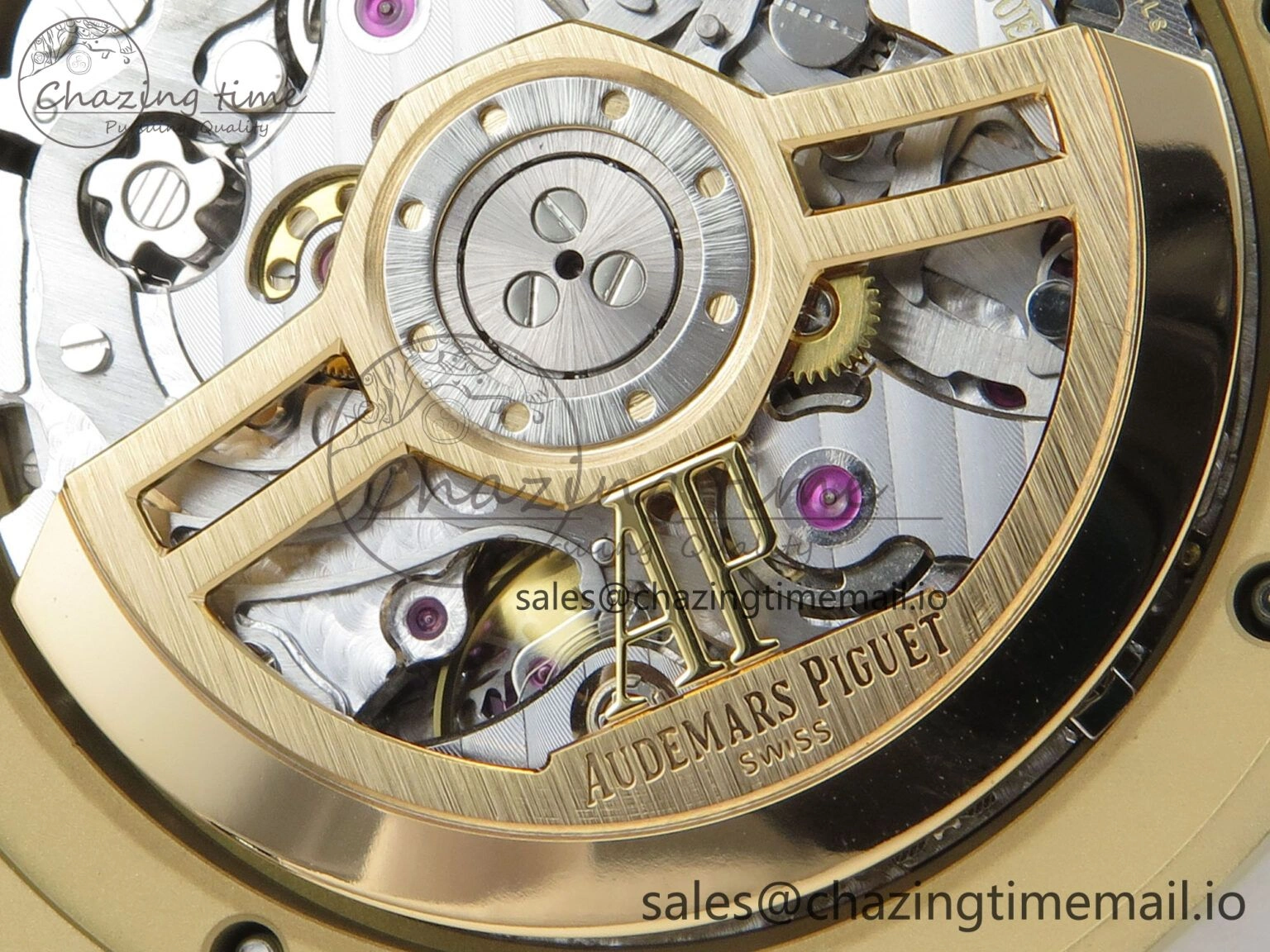 Royal Oak Chrono 26240 YG APSF 1:1 Best Edition YG Dial on YG Bracelet SA Snug 4243