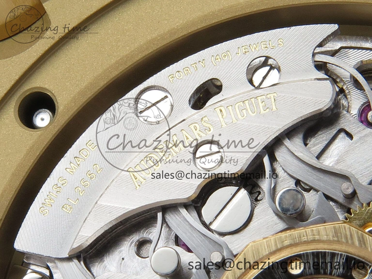 Royal Oak Chrono 26240 YG APSF 1:1 Best Edition YG Dial on YG Bracelet SA Snug 4243