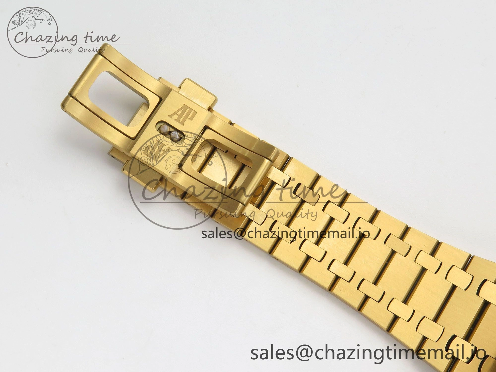 Royal Oak Chrono 26240 YG APSF 1:1 Best Edition YG Dial on YG Bracelet SA Snug 4243
