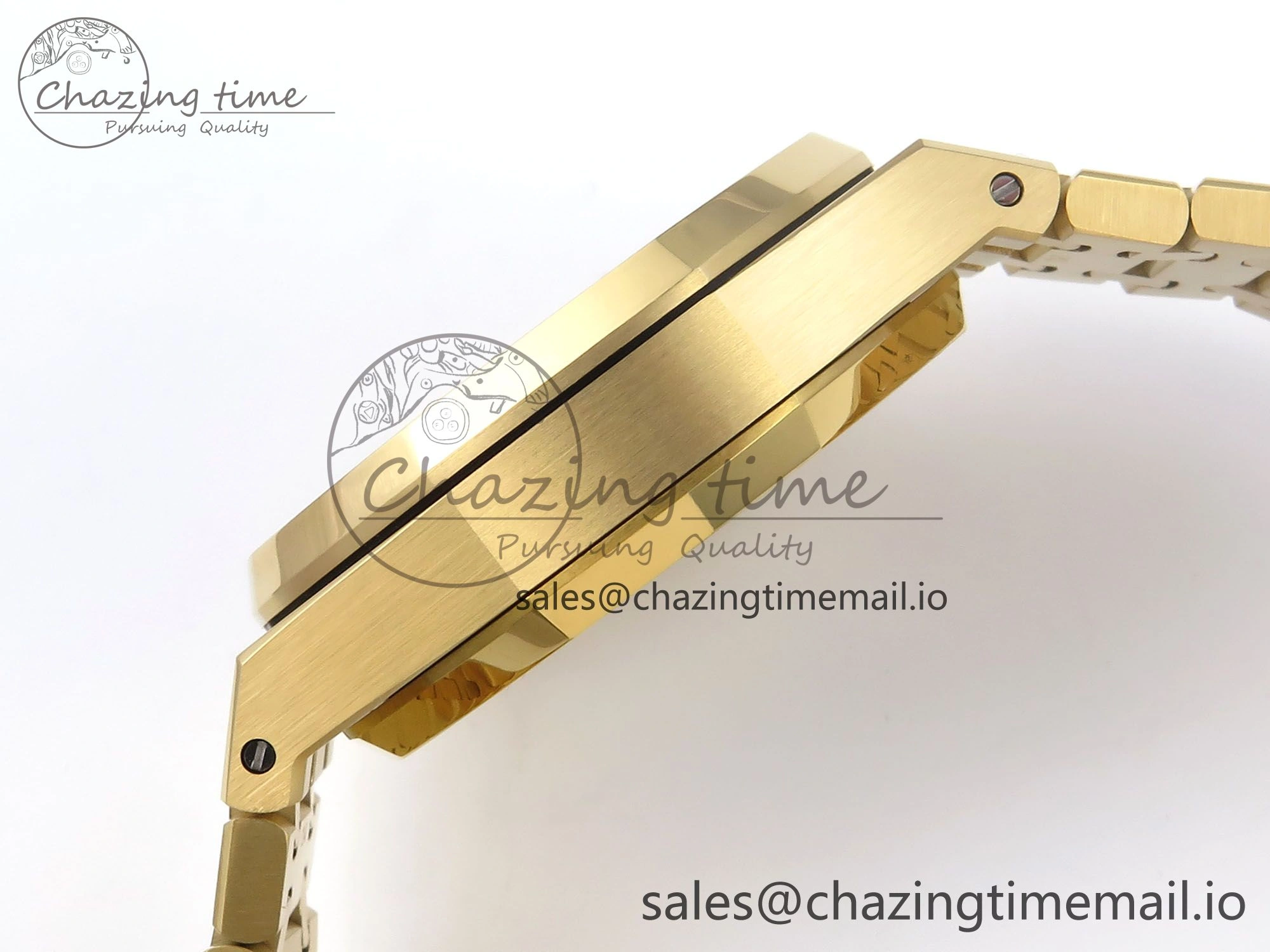 HighQuality Royal Oak Chrono 26240BA YG BF Best Edition YG Dial on YG Bracelet A 4323