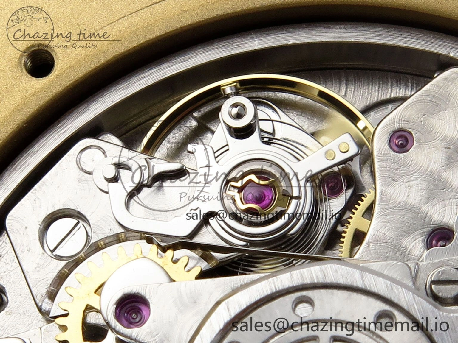 HighQuality Royal Oak Chrono 26240BA YG BF Best Edition YG Dial on YG Bracelet A 4323
