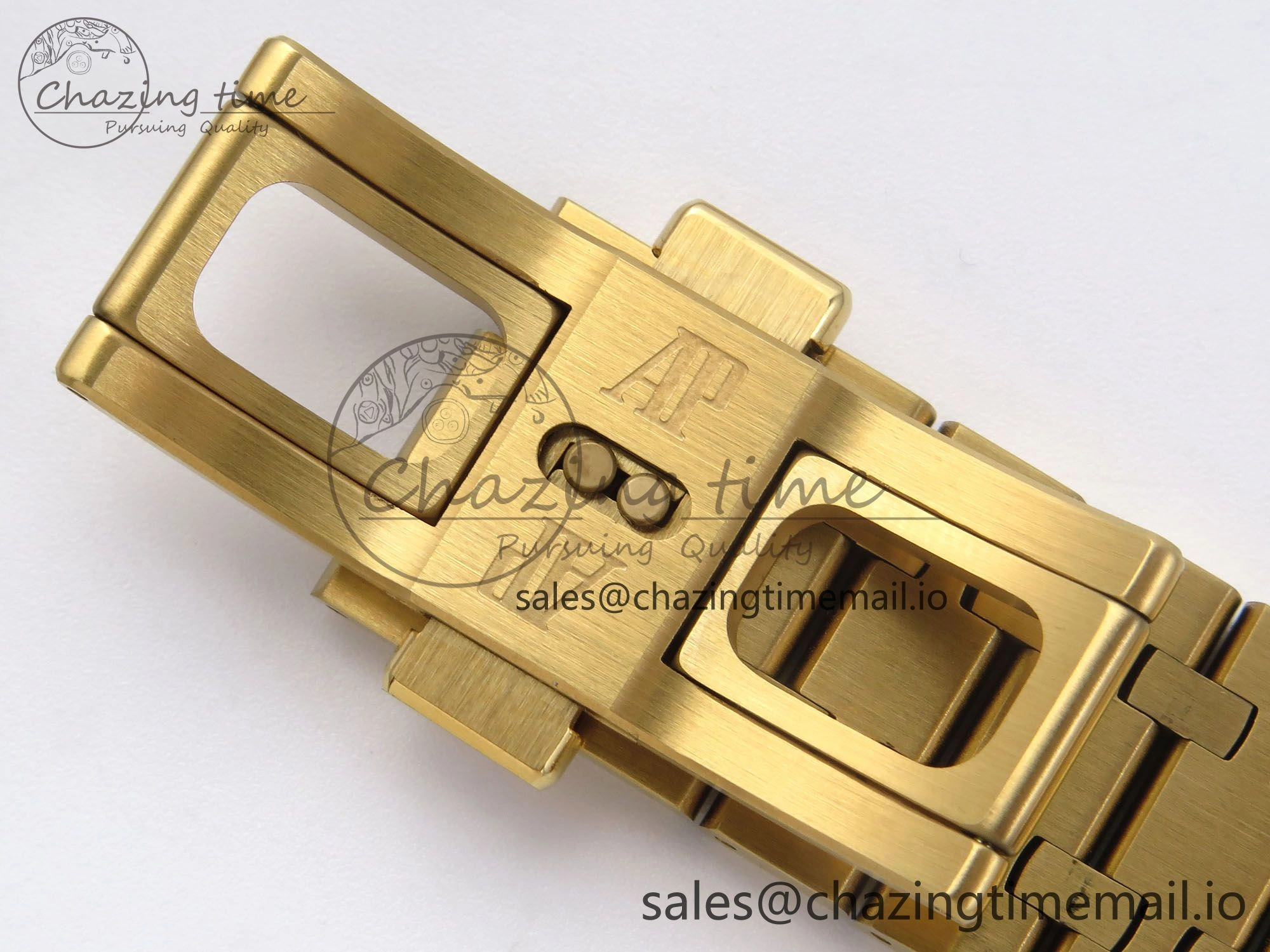 HighQuality Royal Oak Chrono 26240BA YG BF Best Edition YG Dial on YG Bracelet A 4323