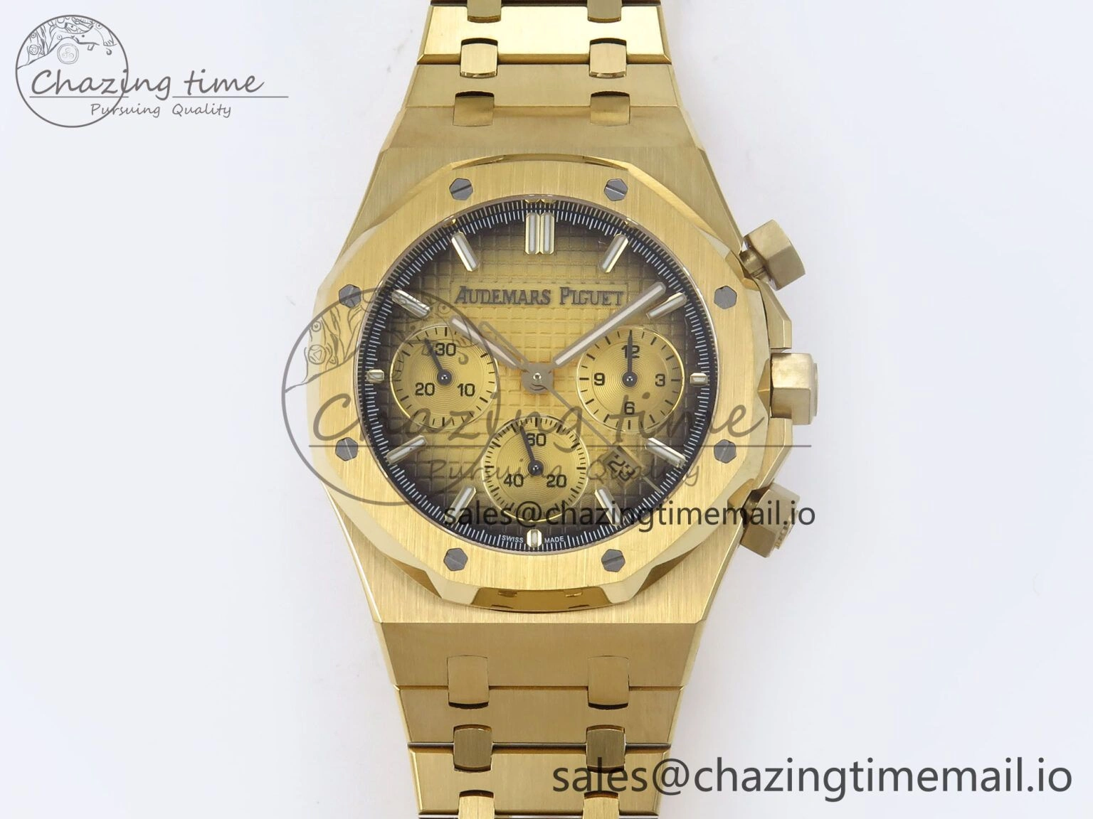 ModernLook Royal Oak Chrono 26240BA YG BF Best Edition YG Dial on YG Bracelet A 4322