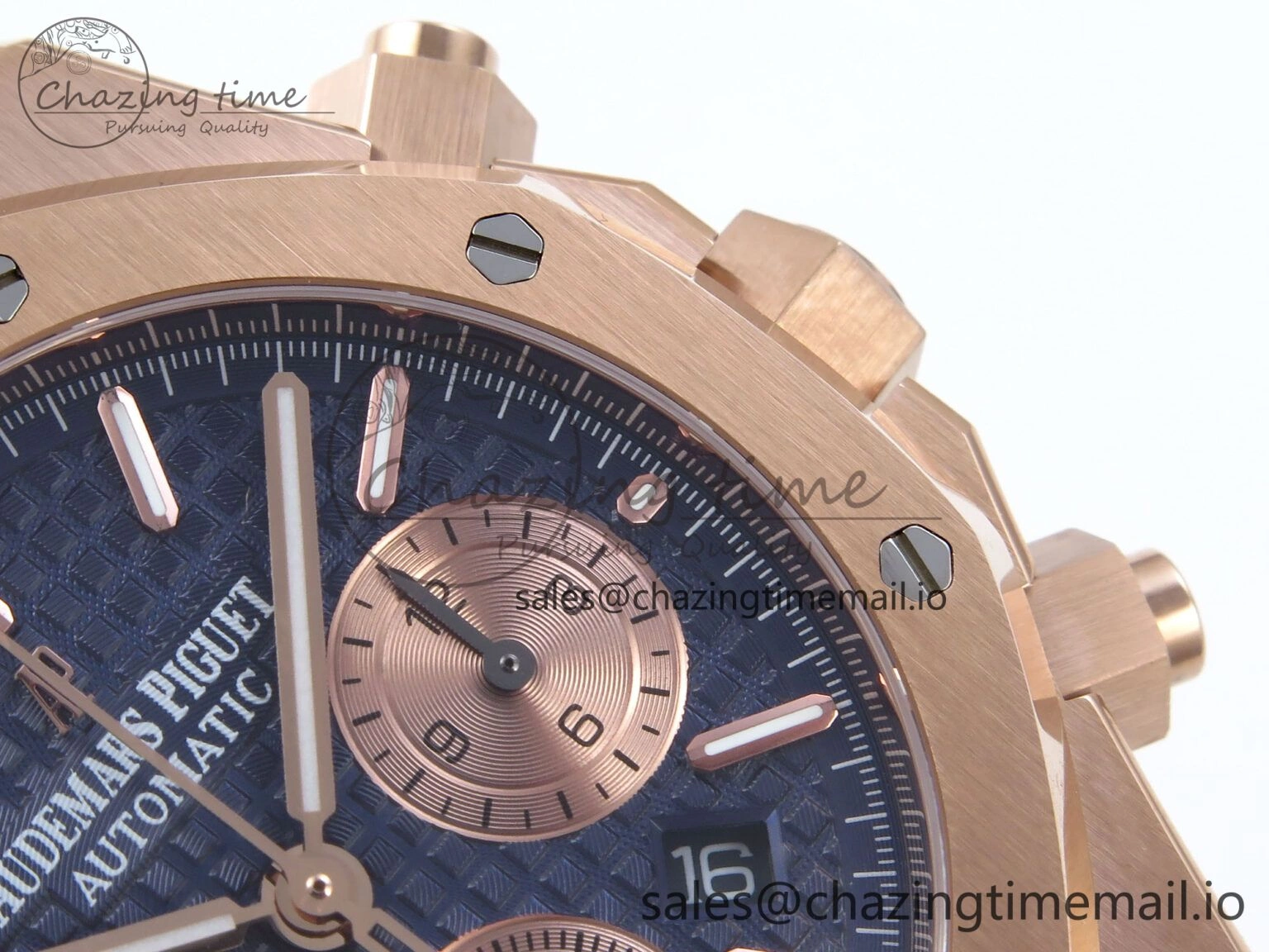 Royal Oak Chrono 26240OR RG BF Best Edition Blue RG Dial on RG Bracelet SH Breathable 4331