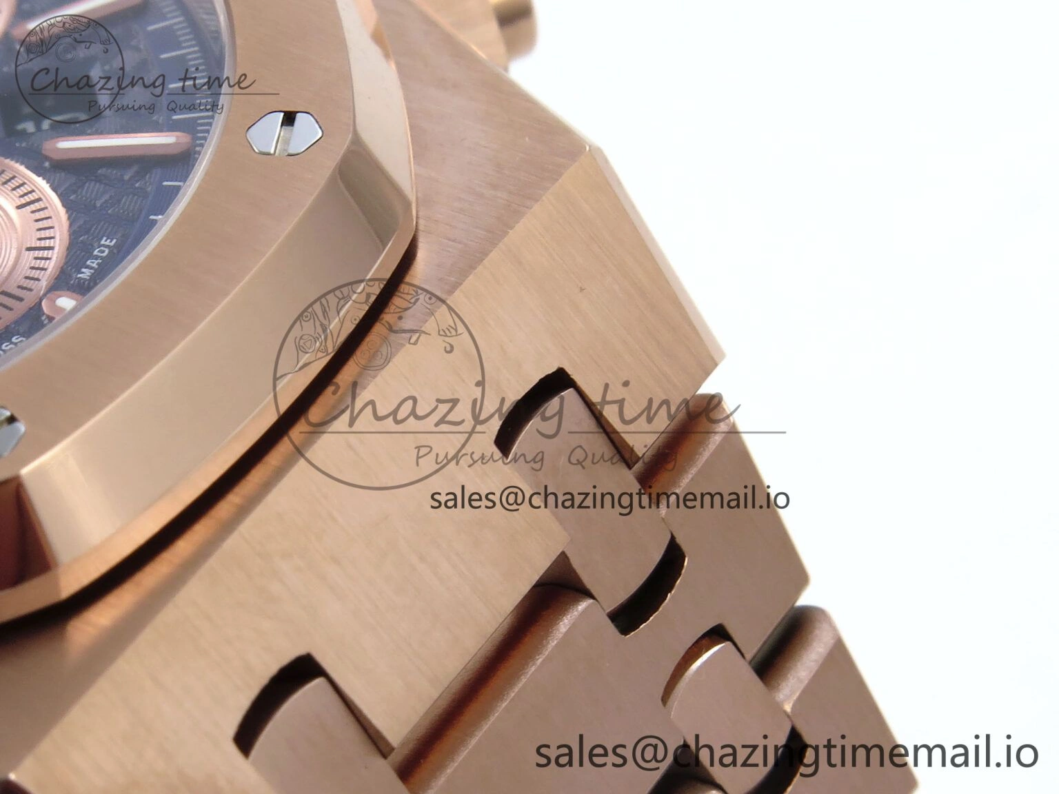 Royal Oak Chrono 26240OR RG BF Best Edition Blue RG Dial on RG Bracelet SH Breathable 4331