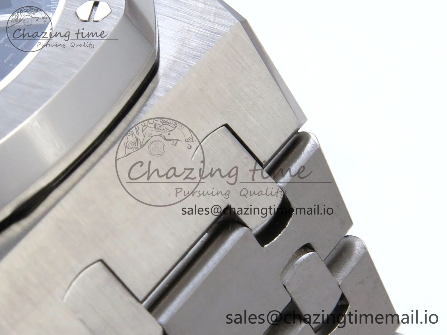Royal Oak Chrono 26240ST SS BF Best Edition Black White Dial on SS Bracelet SH Trendsetting 4340