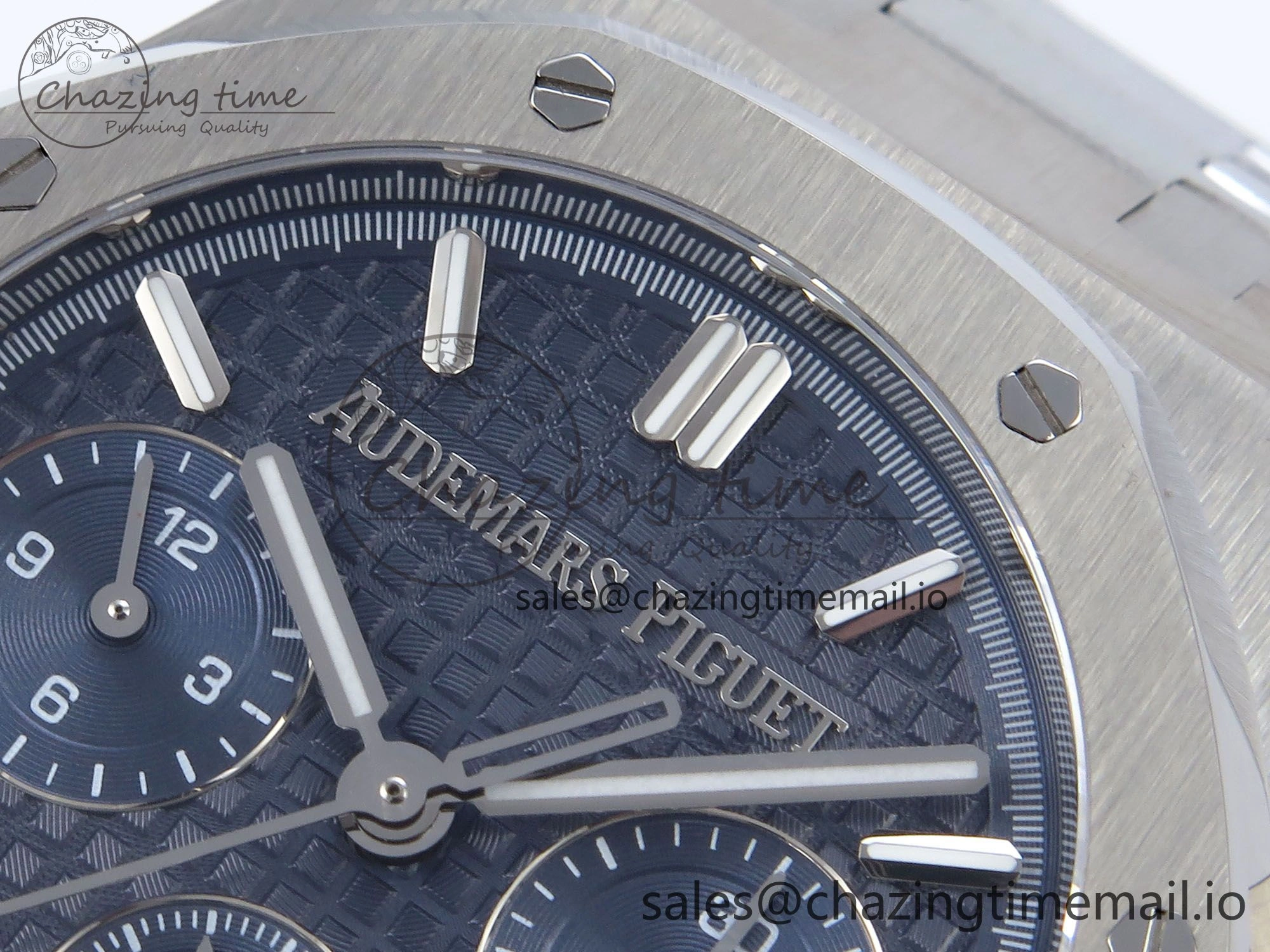 Royal Oak Chrono 26240ST SS BF Best Edition Blue Dial on SS Bracelet SH NewStyle 4332