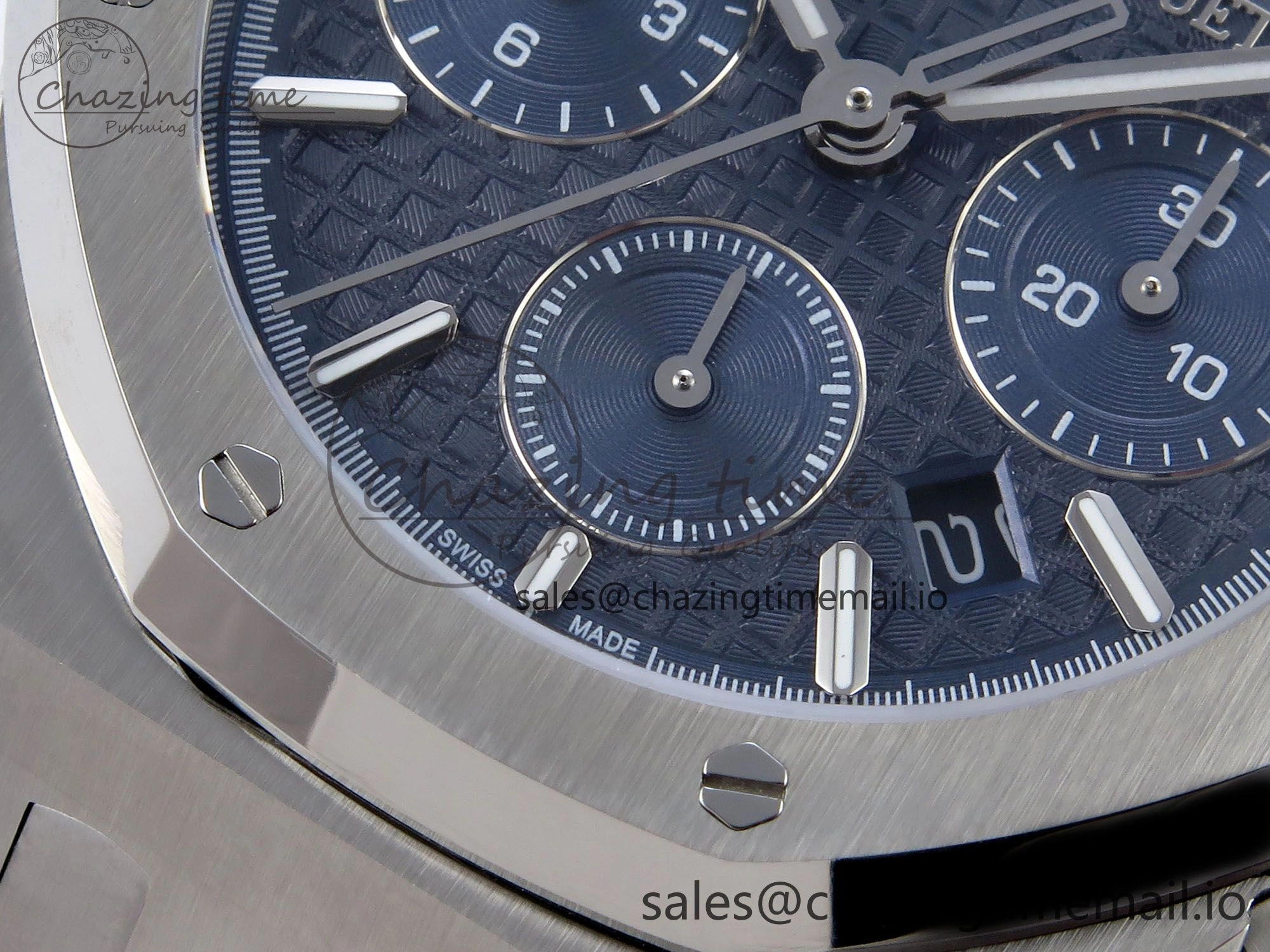 Royal Oak Chrono 26240ST SS BF Best Edition Blue Dial on SS Bracelet SH NewStyle 4332