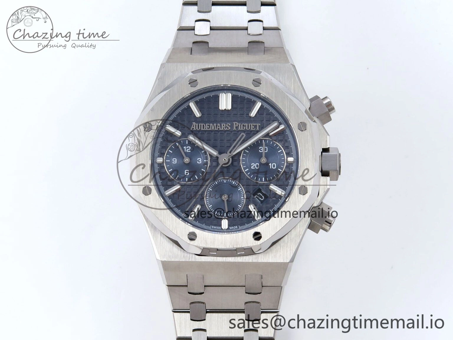 Royal Oak Chrono 26240ST SS BF Best Edition Blue Dial on SS Bracelet SH NewStyle 4332