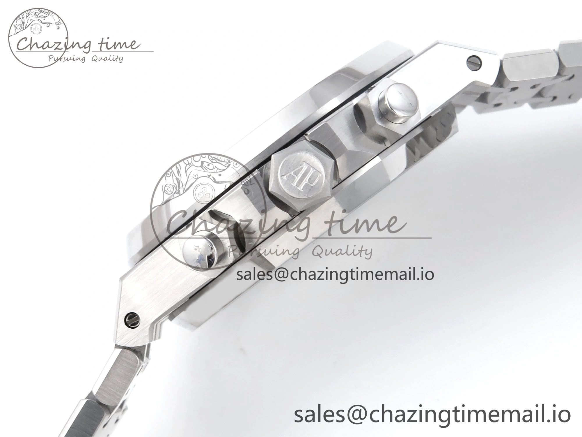Breathable Royal Oak Chrono 26240ST SS BF Best Edition Gray Dial on SS Bracelet SH 4336
