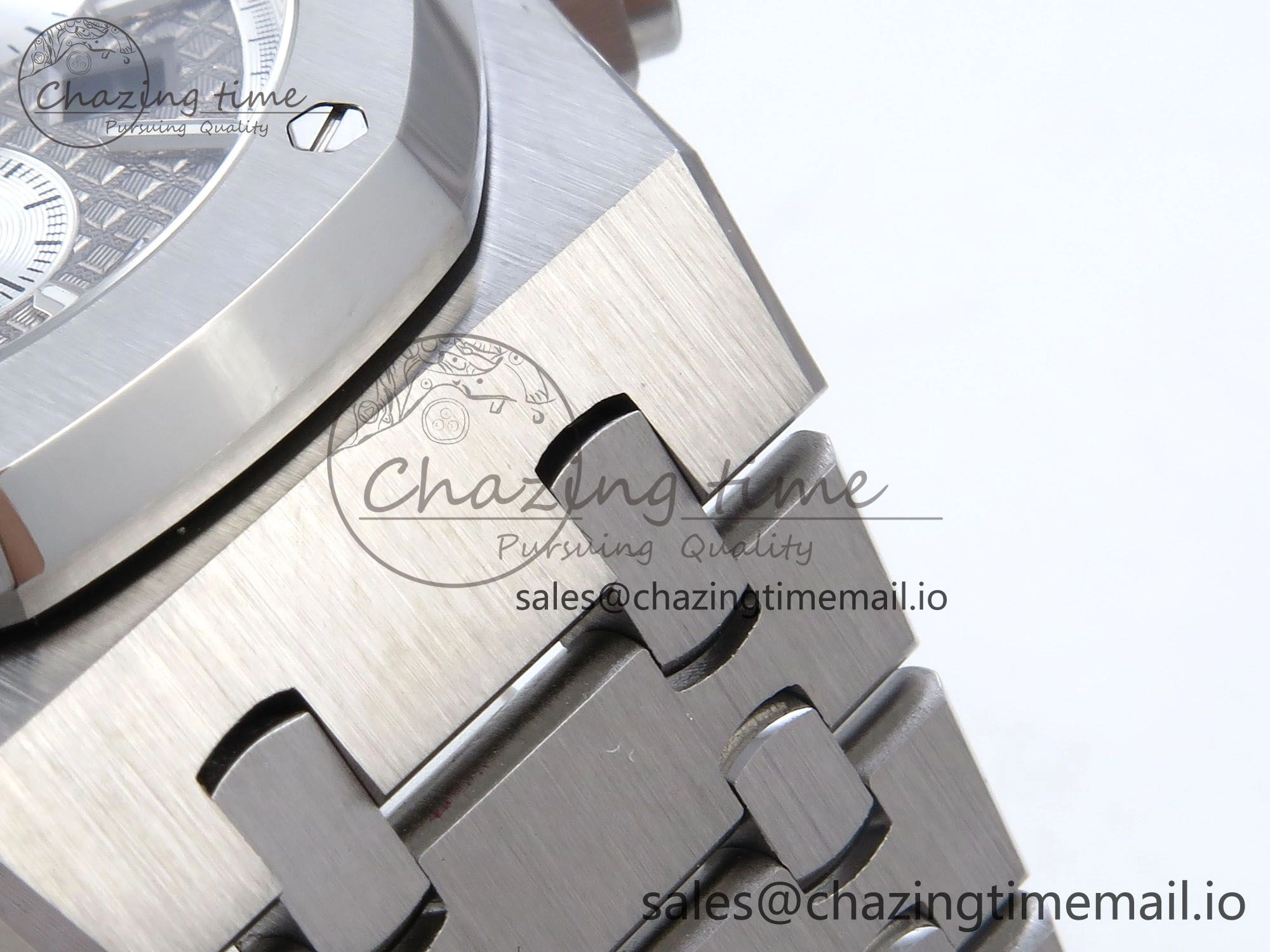Breathable Royal Oak Chrono 26240ST SS BF Best Edition Gray Dial on SS Bracelet SH 4336
