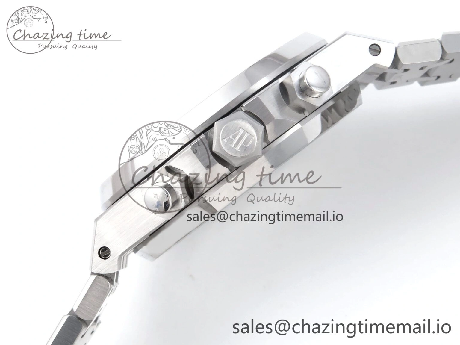 Royal Oak Chrono 26240ST SS BF Best Edition Gray Black Dial on SS Bracelet SH Functional 4334