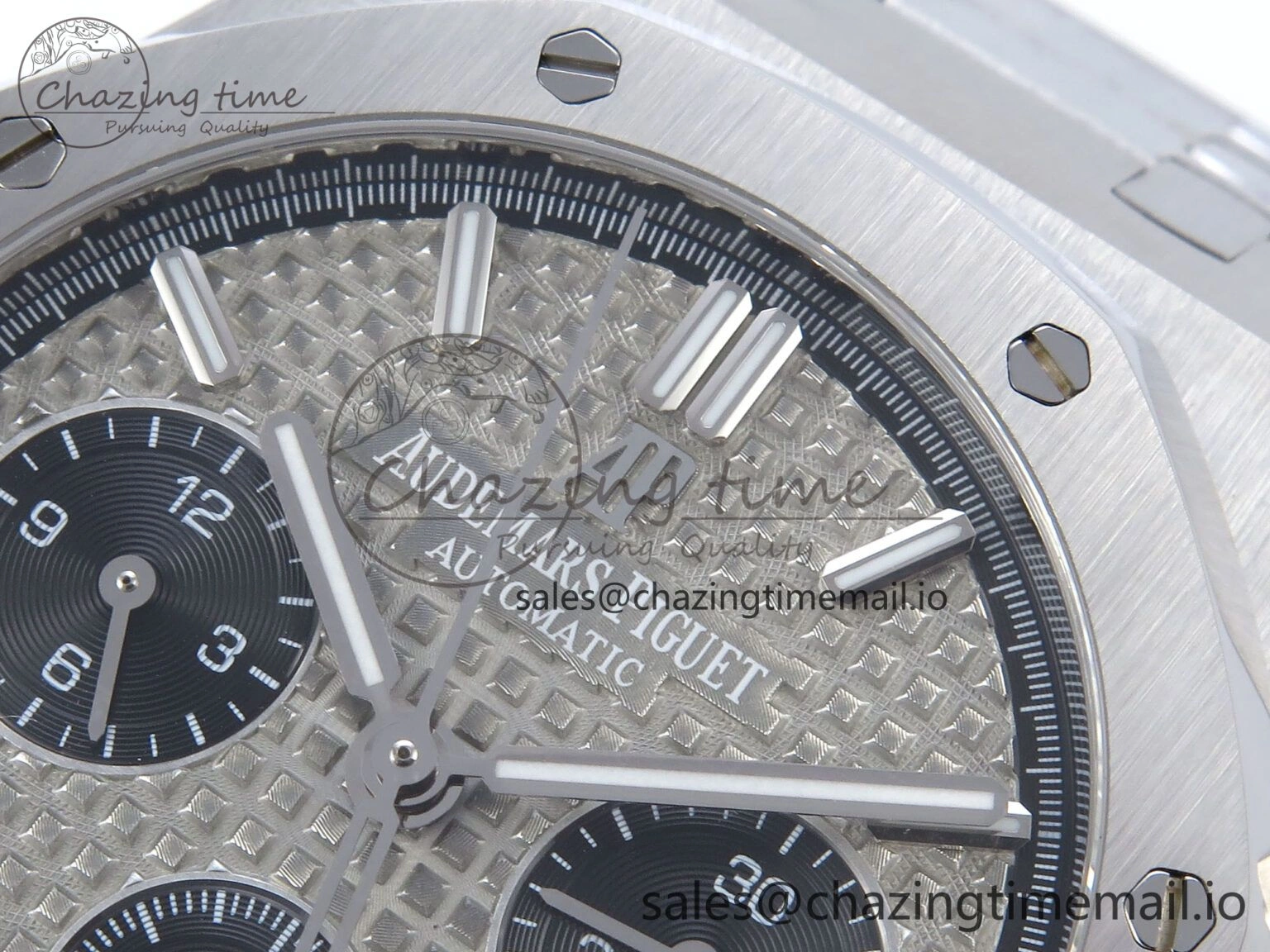 Royal Oak Chrono 26240ST SS BF Best Edition Gray Black Dial on SS Bracelet SH Functional 4334