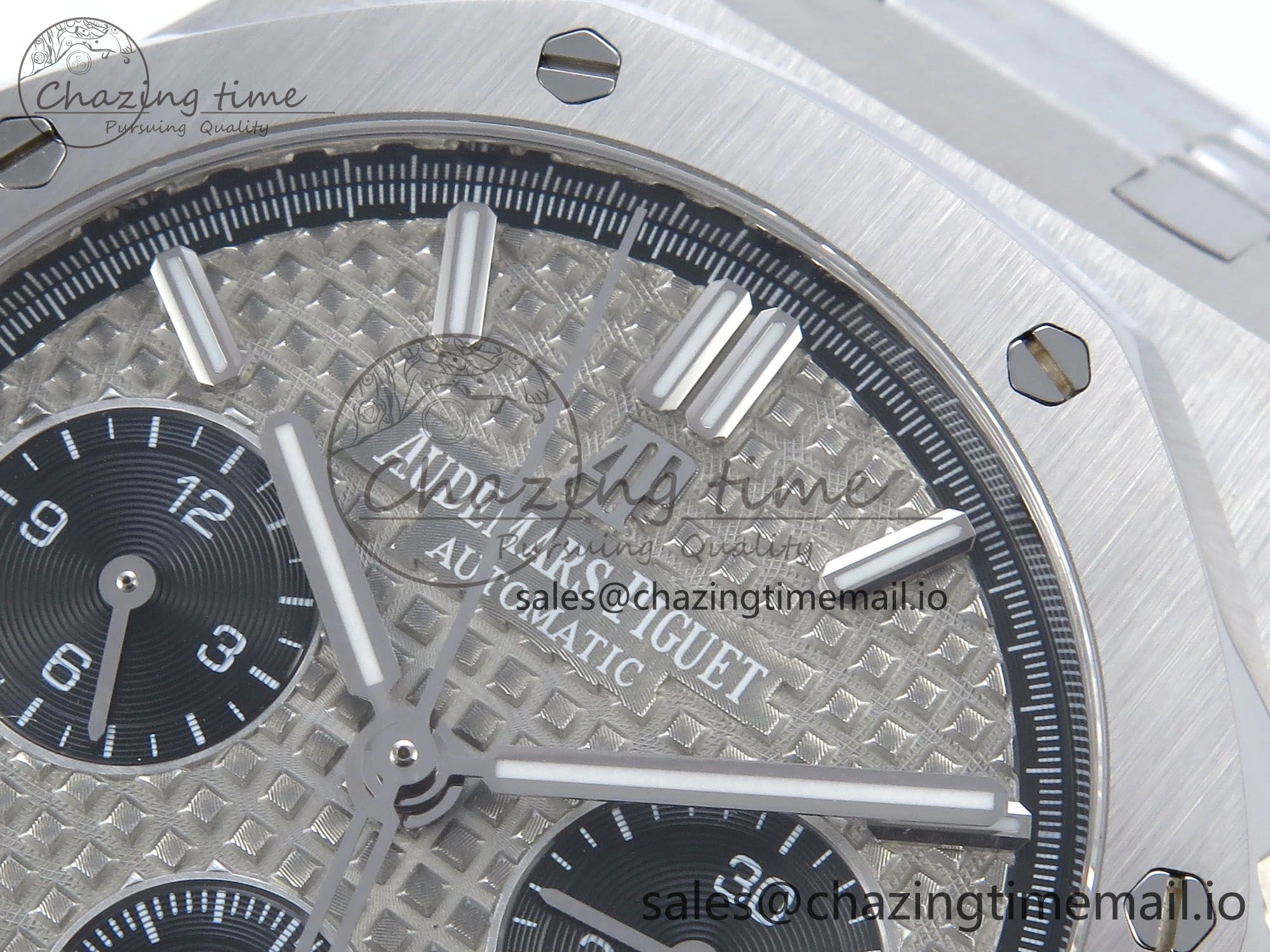 Royal Oak Chrono 26240ST SS BF Best Edition Gray Black Dial on SS Bracelet SH Functional 4334