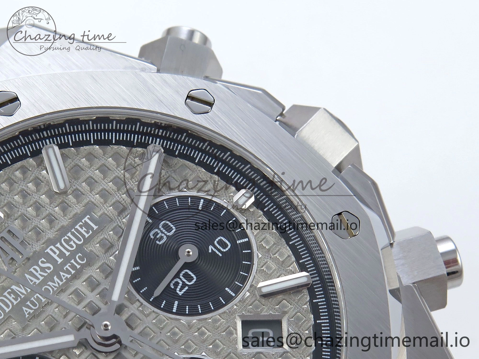 Royal Oak Chrono 26240ST SS BF Best Edition Gray Black Dial on SS Bracelet SH Functional 4334