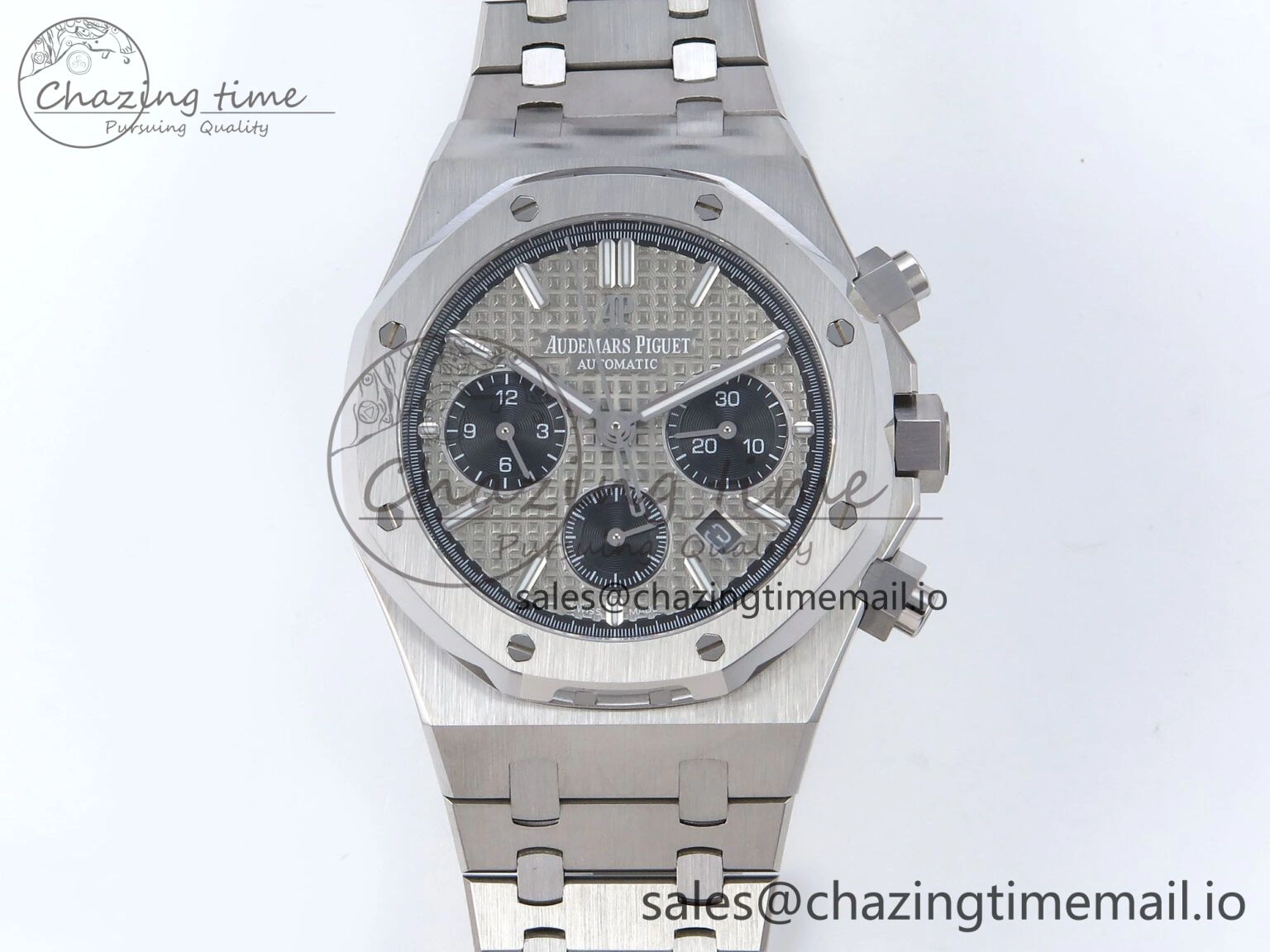 Royal Oak Chrono 26240ST SS BF Best Edition Gray Black Dial on SS Bracelet SH Functional 4334