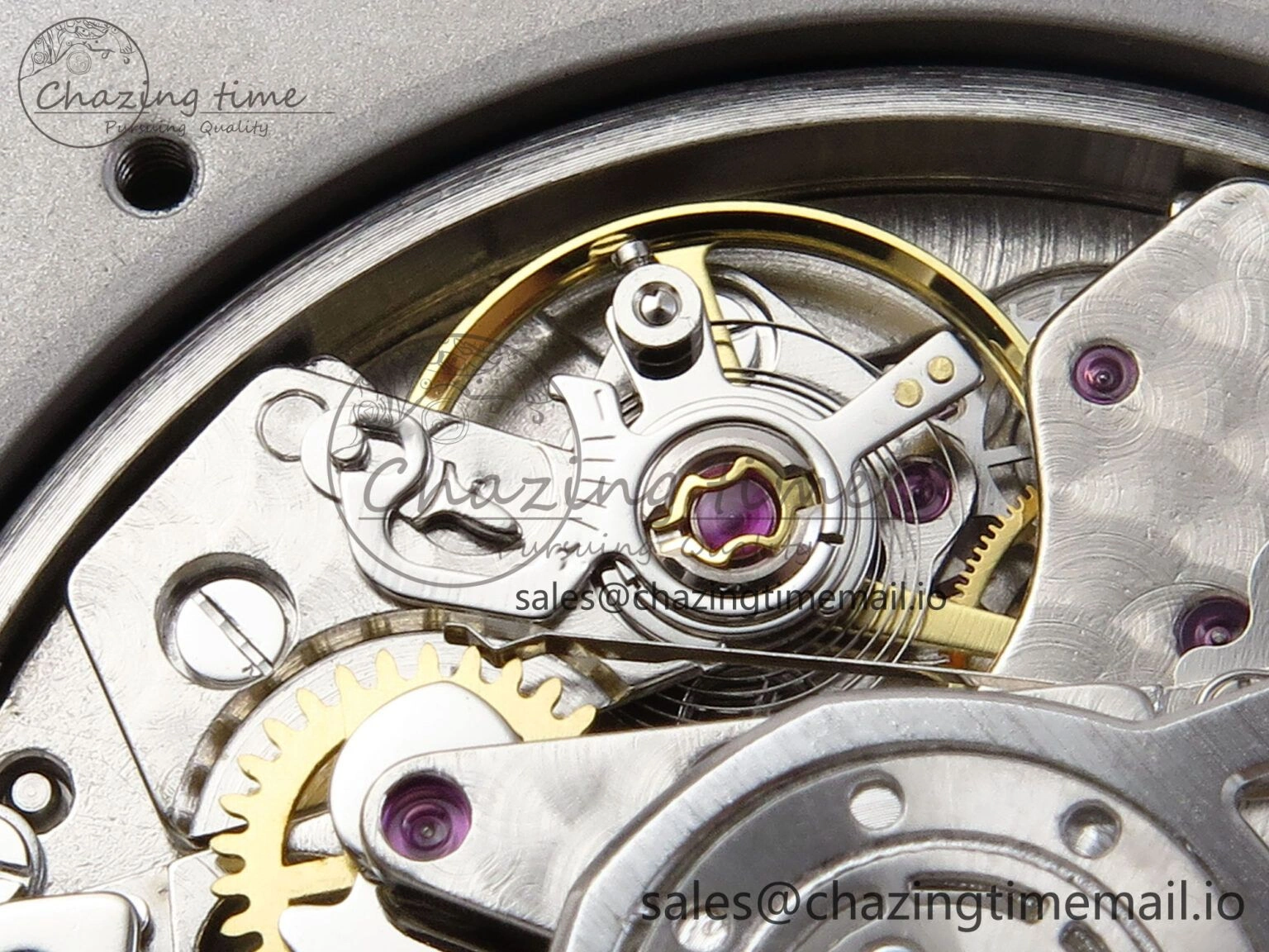 Packable Royal Oak Chrono 26240ST SS BF Best Edition Purple Dial on SS Bracelet SH 4330