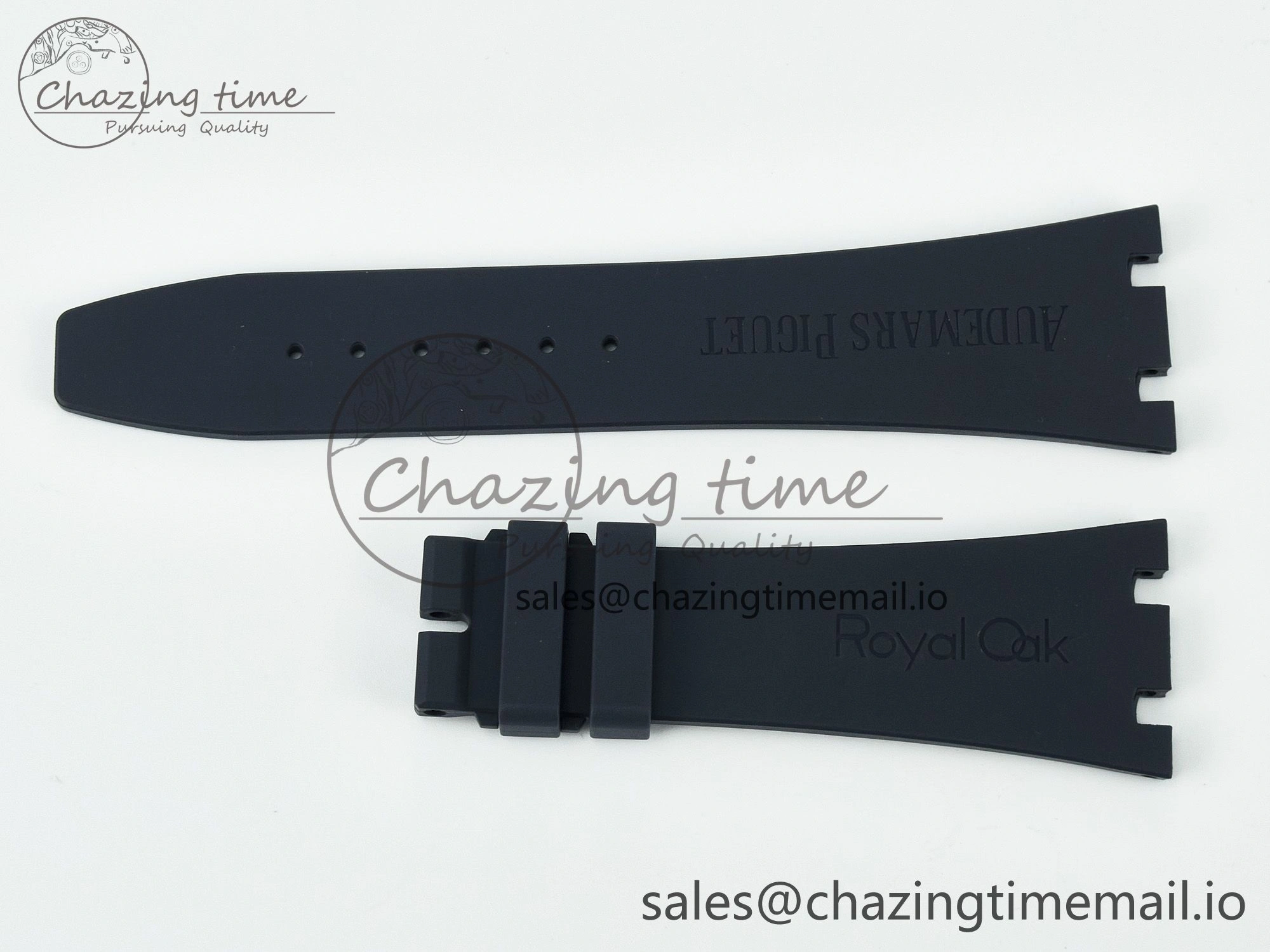Royal Oak Chrono 26331 Best Edition Black Rubber Strap (Fits the Gen size) Upgraded 4264