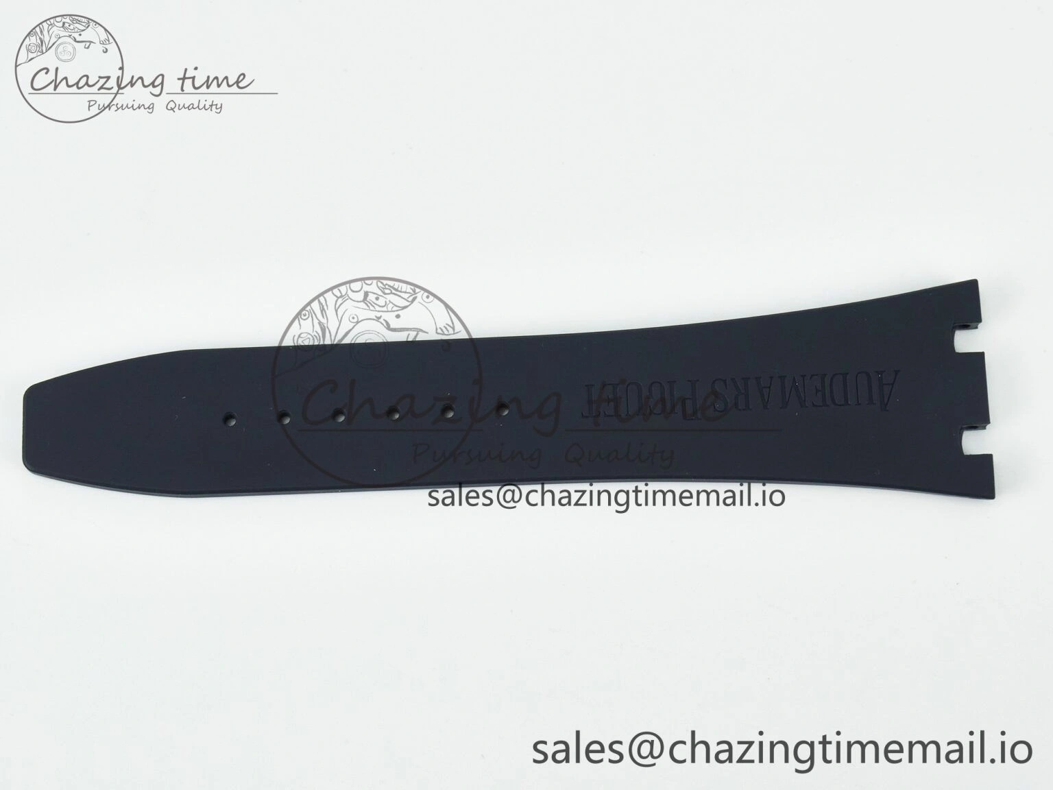 Royal Oak Chrono 26331 Best Edition Black Rubber Strap (Fits the Gen size) Upgraded 4264