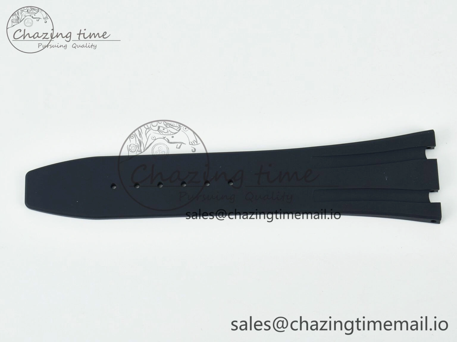 Royal Oak Chrono 26331 Best Edition Black Rubber Strap (Fits the Gen size) Upgraded 4264
