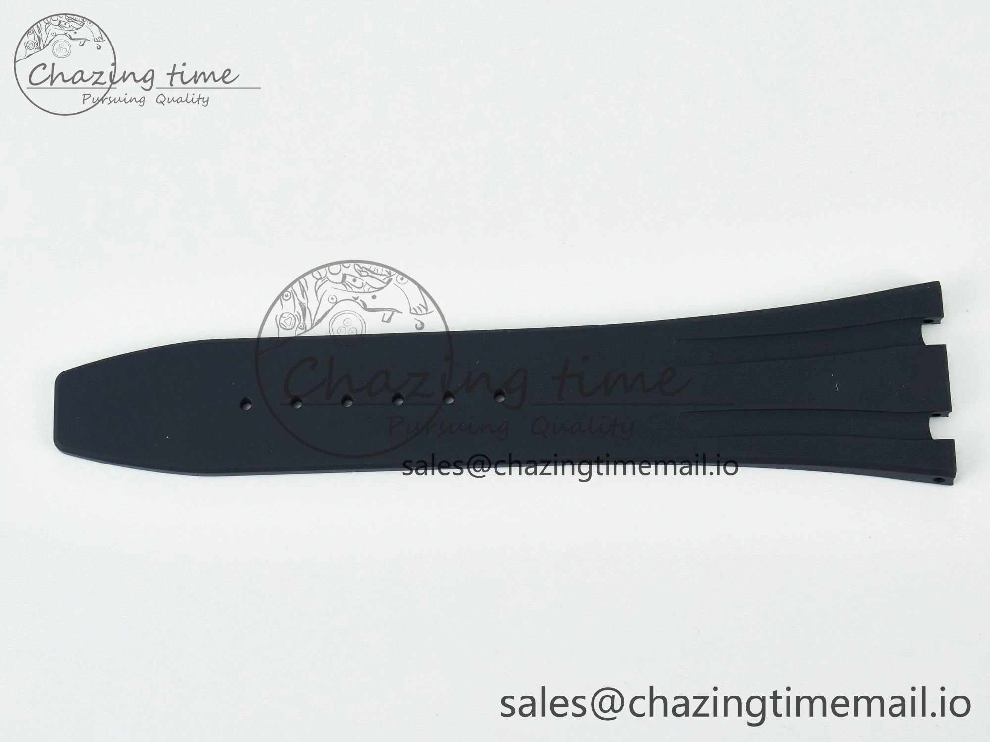 Royal Oak Chrono 26331 Best Edition Black Rubber Strap (Fits the Gen size) Upgraded 4264
