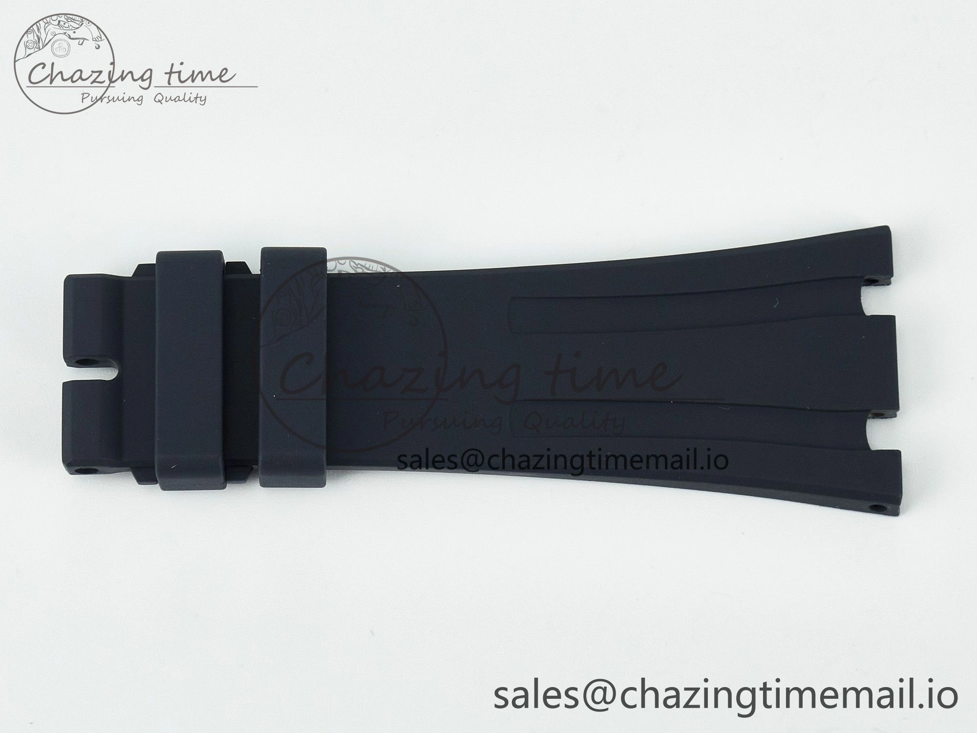 Royal Oak Chrono 26331 Best Edition Black Rubber Strap (Fits the Gen size) Upgraded 4264