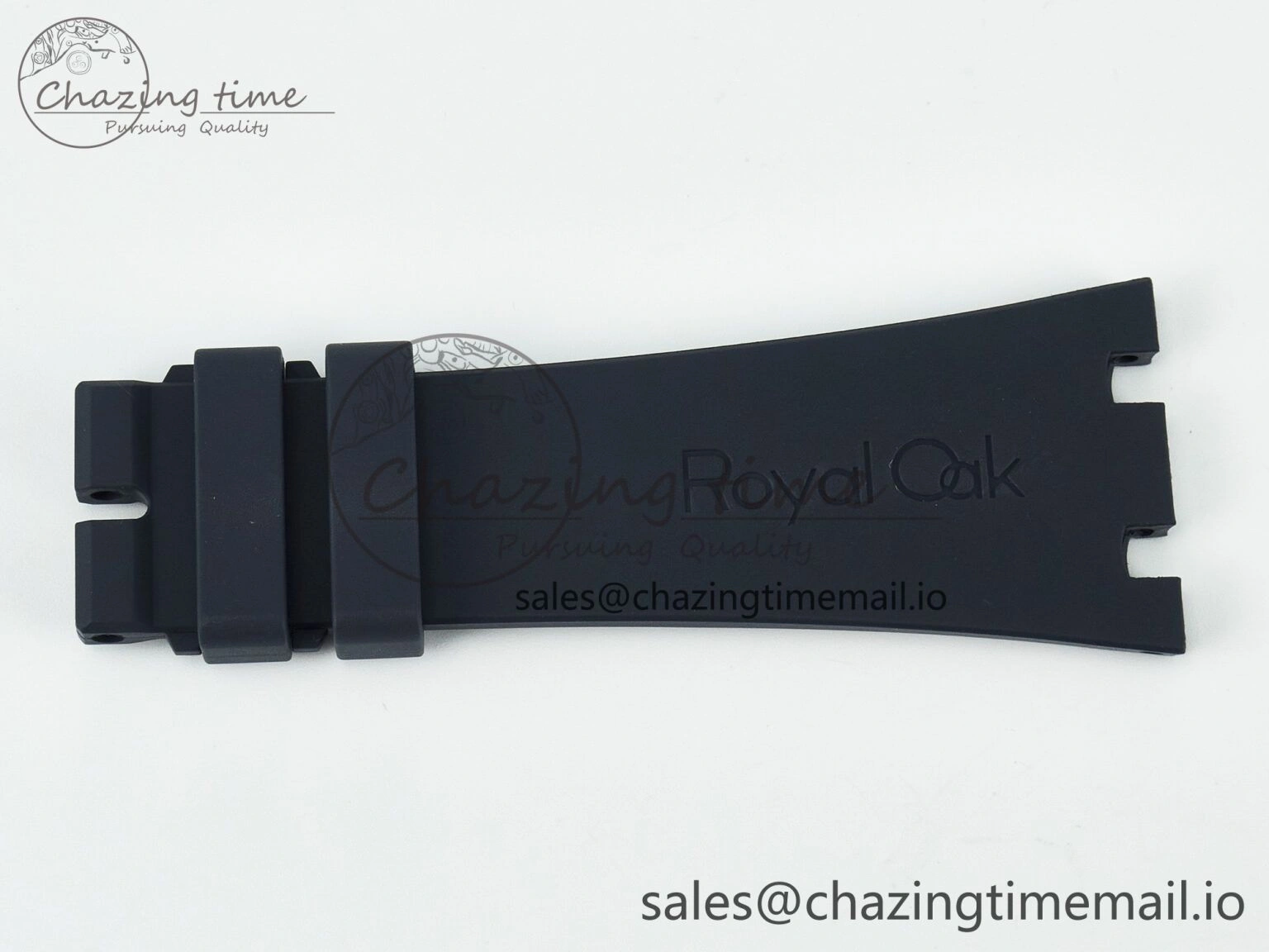 Royal Oak Chrono 26331 Best Edition Black Rubber Strap (Fits the Gen size) Upgraded 4264