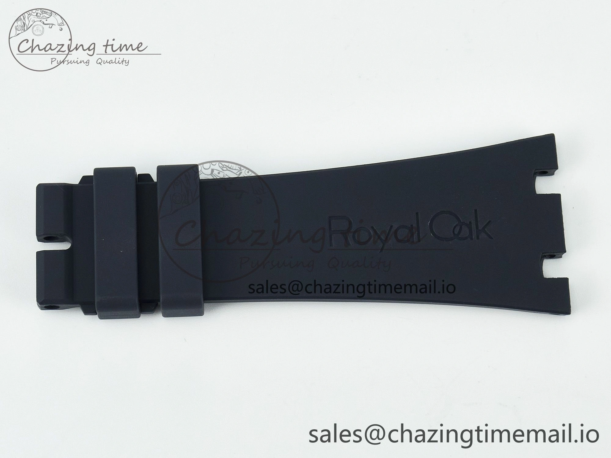 Royal Oak Chrono 26331 Best Edition Black Rubber Strap (Fits the Gen size) Upgraded 4264