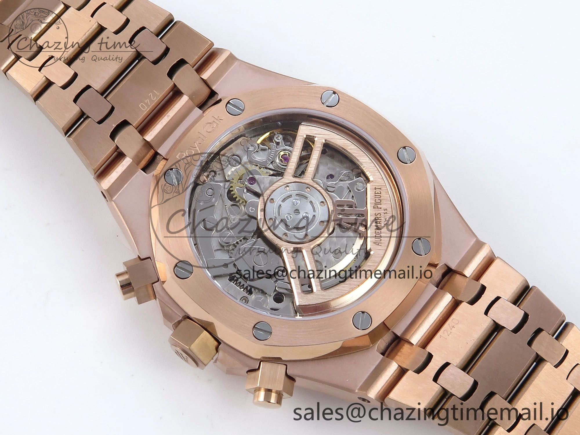 Royal Oak Chrono 26331 RG BF Best Edition Brown RG Dial on RG Bracelet SH Classic 4329