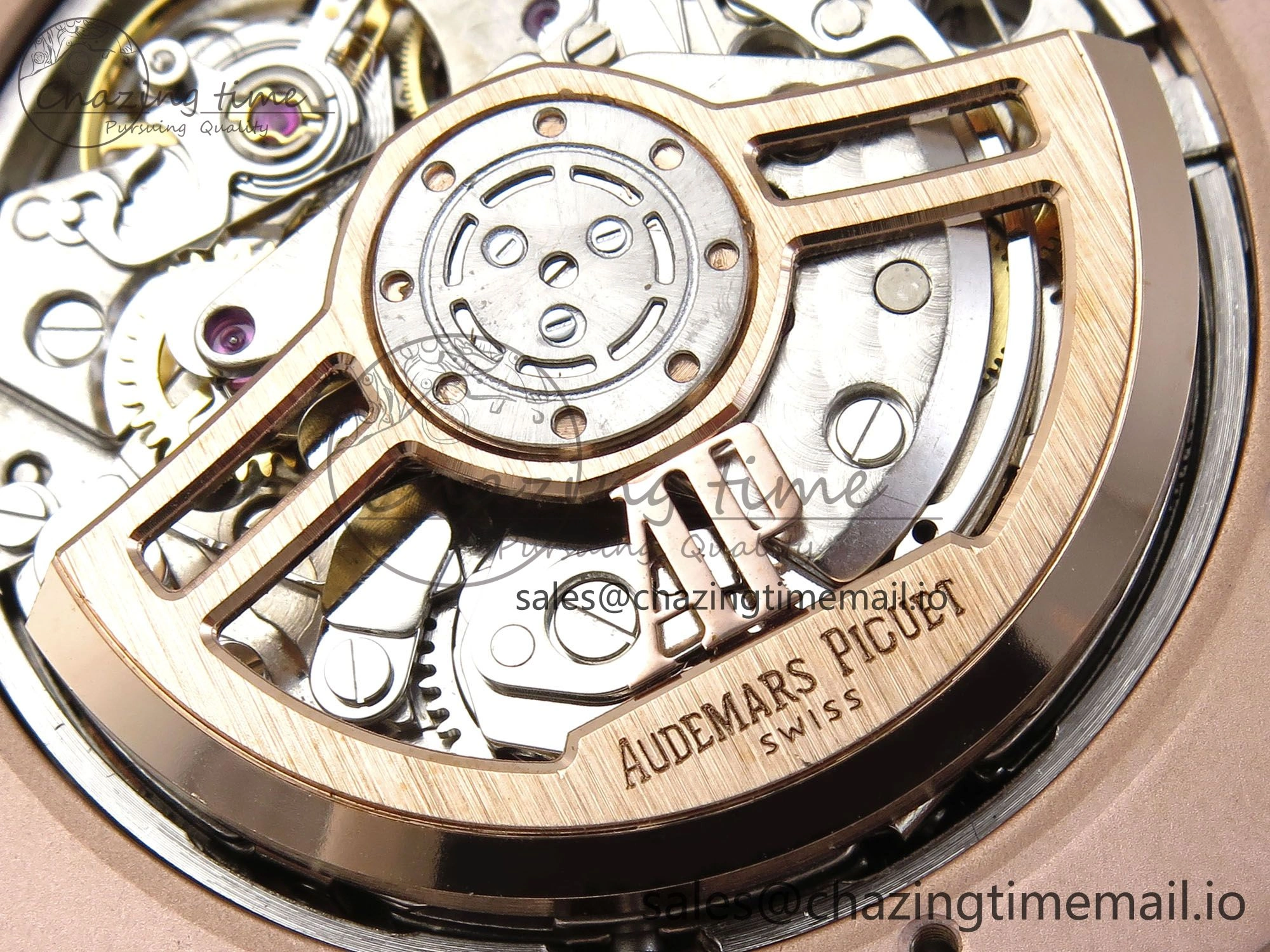 Royal Oak Chrono 26331 RG BF Best Edition Brown RG Dial on RG Bracelet SH Classic 4329