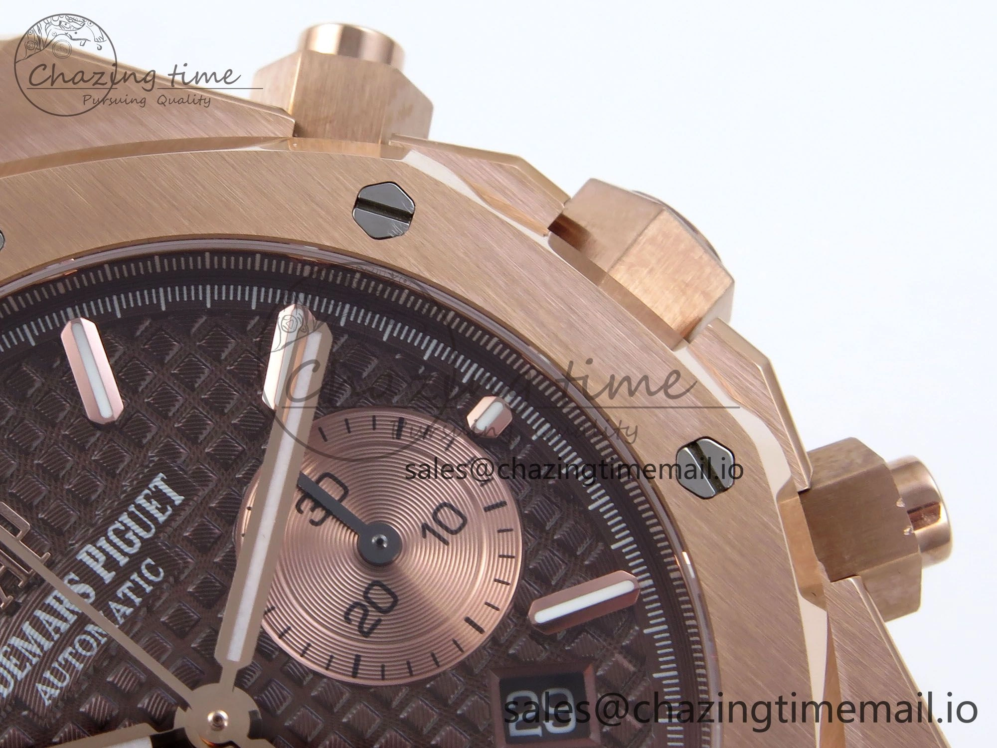 Royal Oak Chrono 26331 RG BF Best Edition Brown RG Dial on RG Bracelet SH Classic 4329