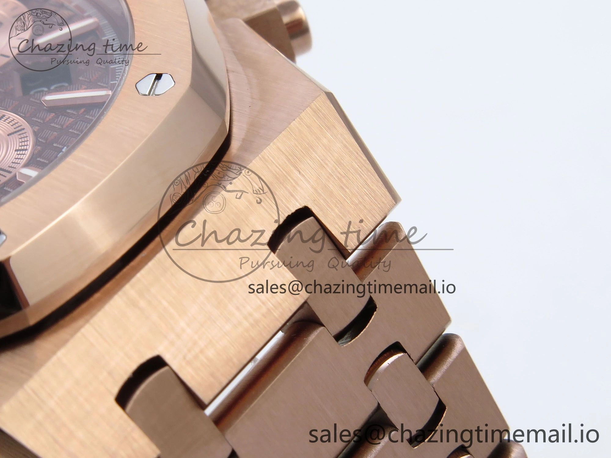 Royal Oak Chrono 26331 RG BF Best Edition Brown RG Dial on RG Bracelet SH Classic 4329